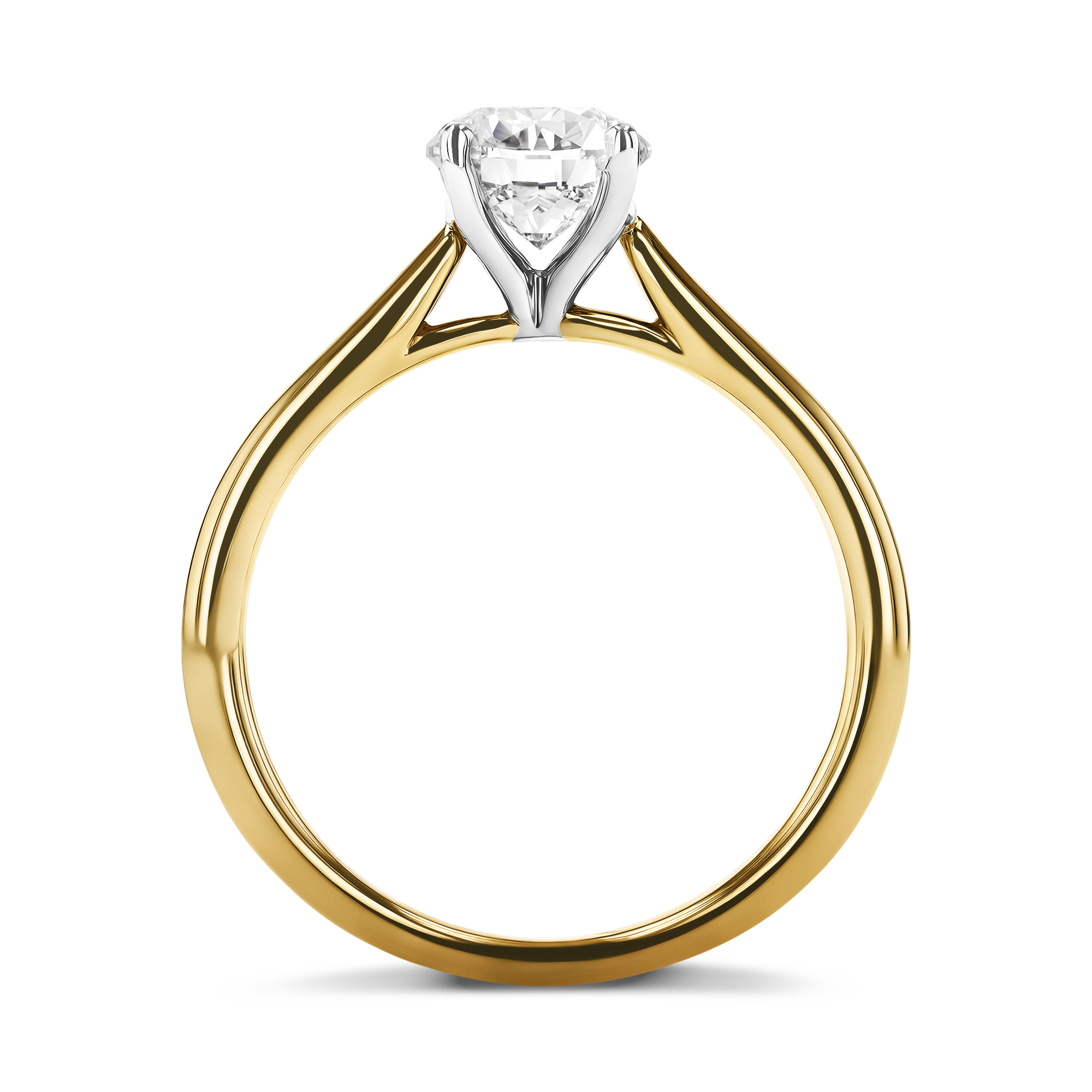 Gaia 1.00ct Diamond Solitaire Ring Brilliant cut, Claw set_3