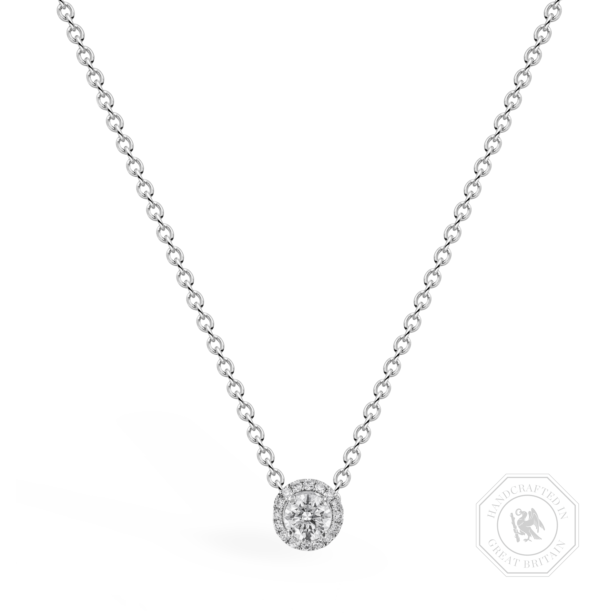 Celestial Brilliant Cut 0.33ct Diamond Pendant Brilliant cut, Claw set_1