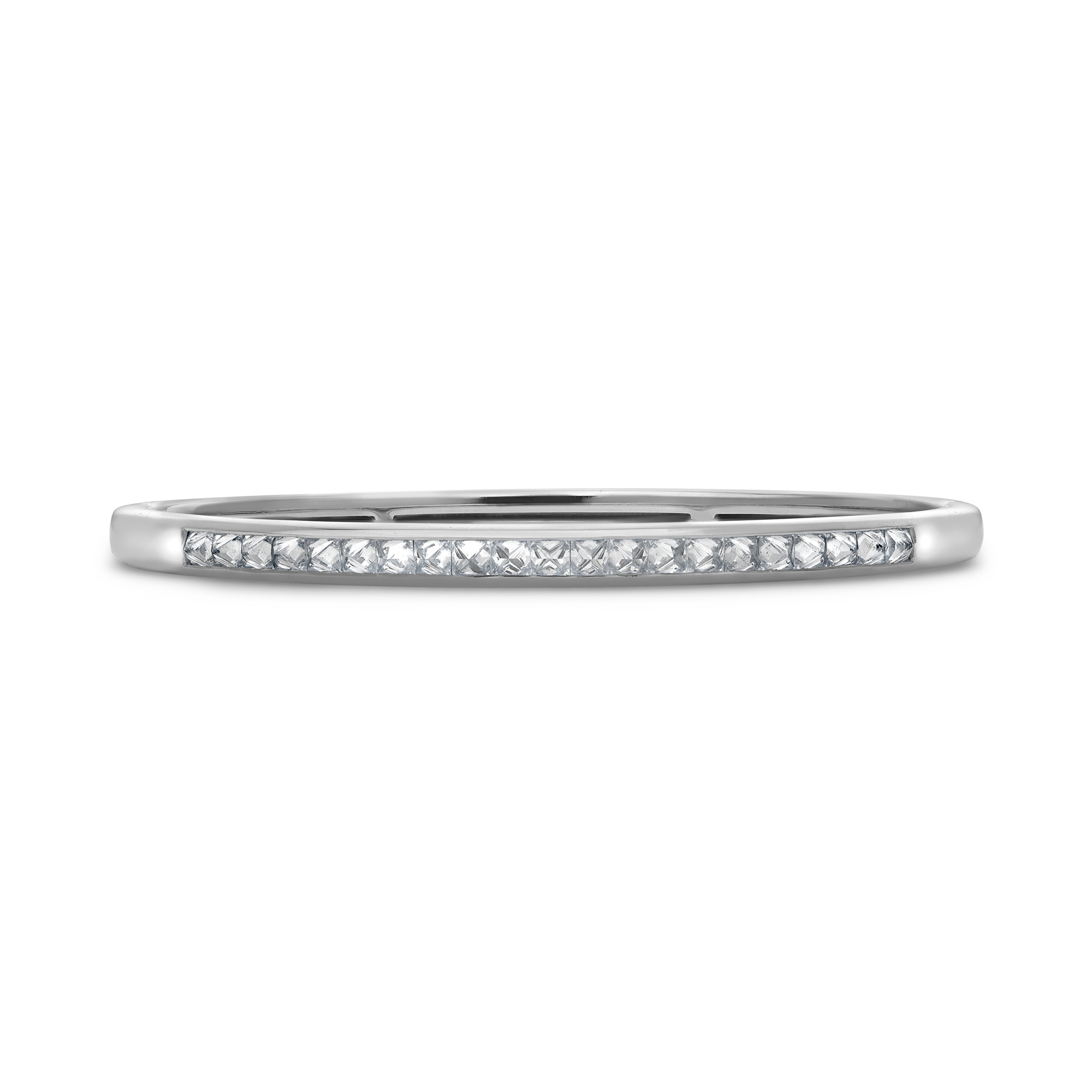 RockChic Diamond Bangle Princess Cut, Channel Set_1