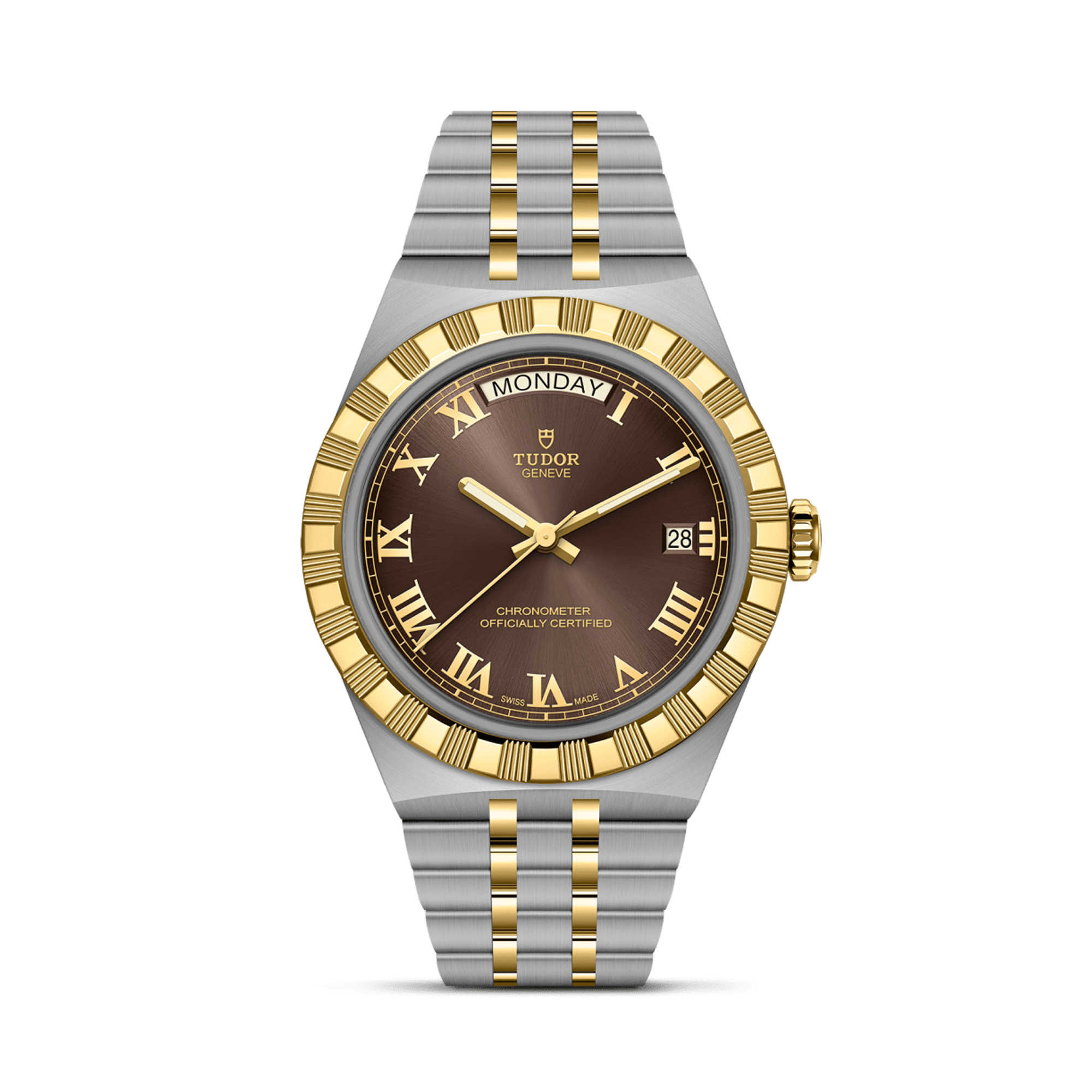 Tudor Royal 40mm, Brown Dial, Roman Numerals_1
