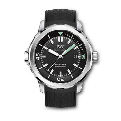 IWC Aquatimer Automatic 42mm, Black Dial, Baton Numerals_1