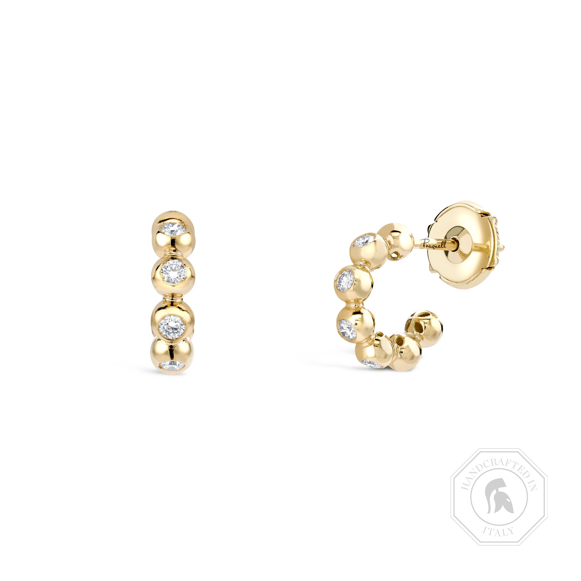 Bohemia Diamond Hoop Earrings _1