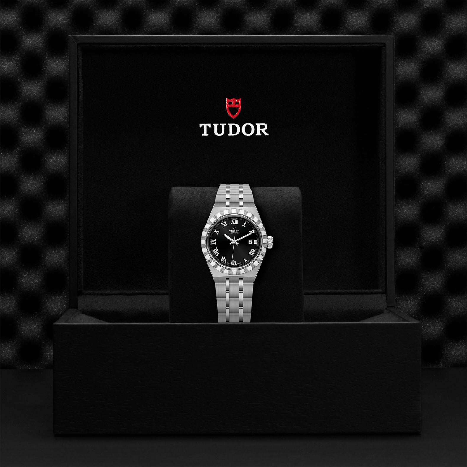 Tudor Royal 28mm. Black Dial. Roman Numerals_3