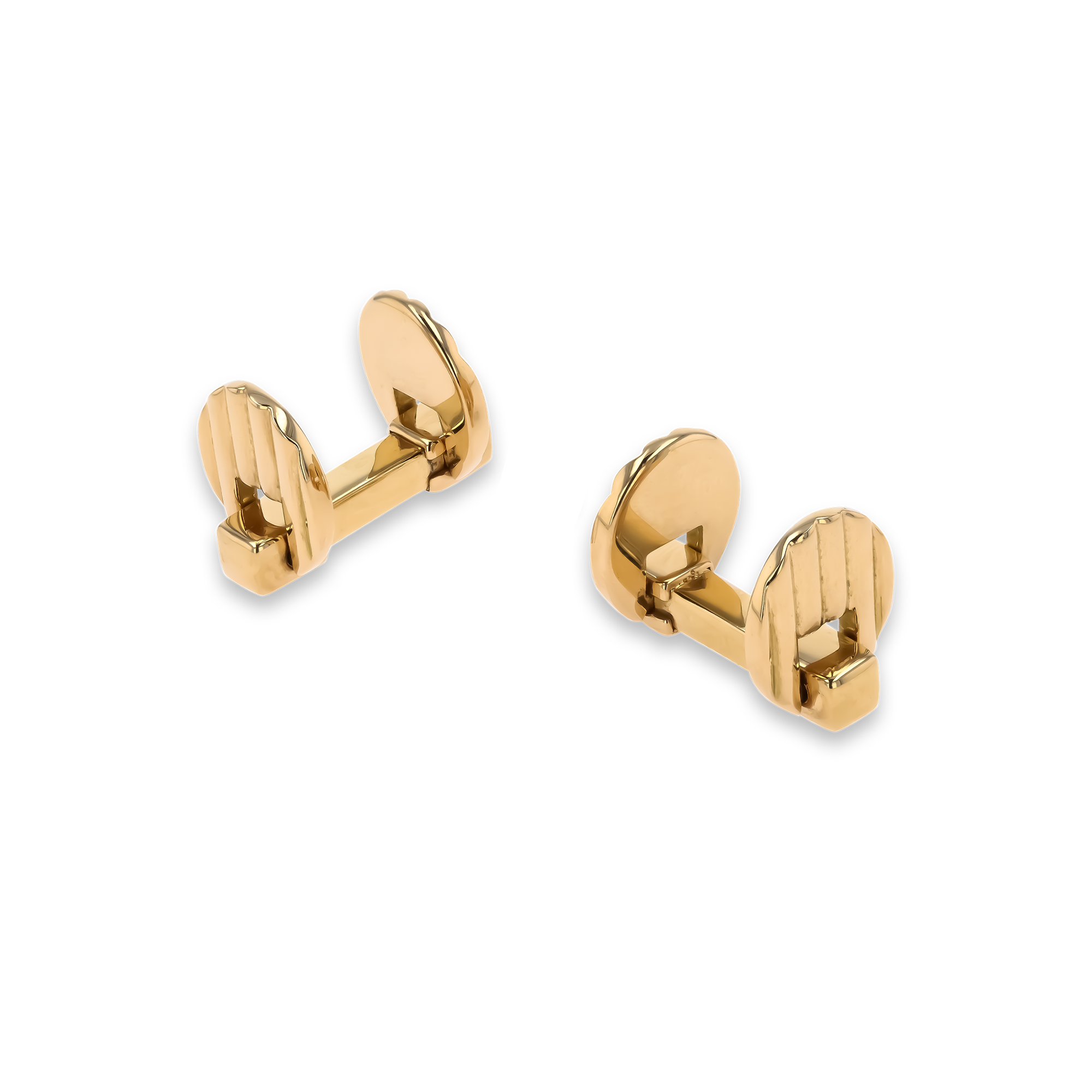 1980s Oval Cufflinks _2