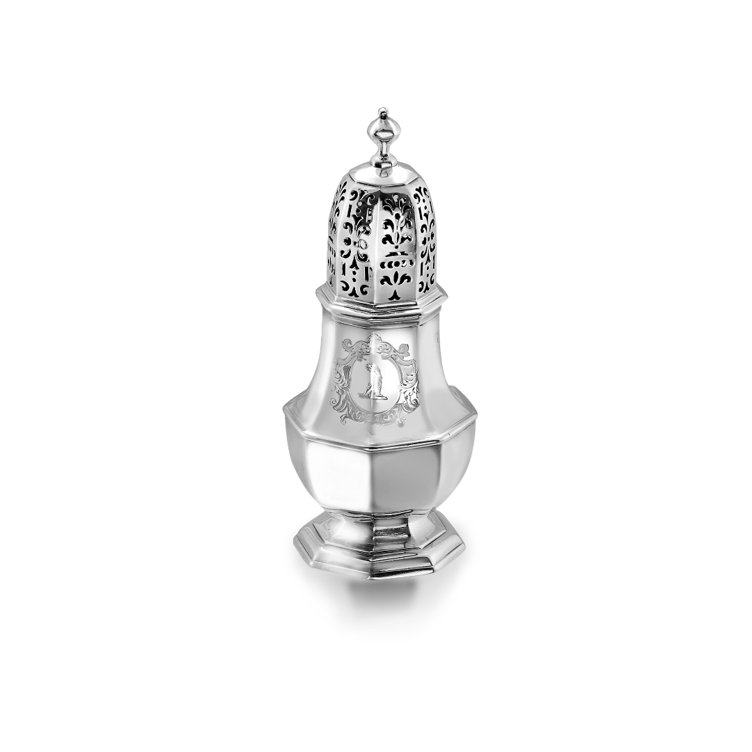 Silver George I Sugar Caster Hallmarked London_1