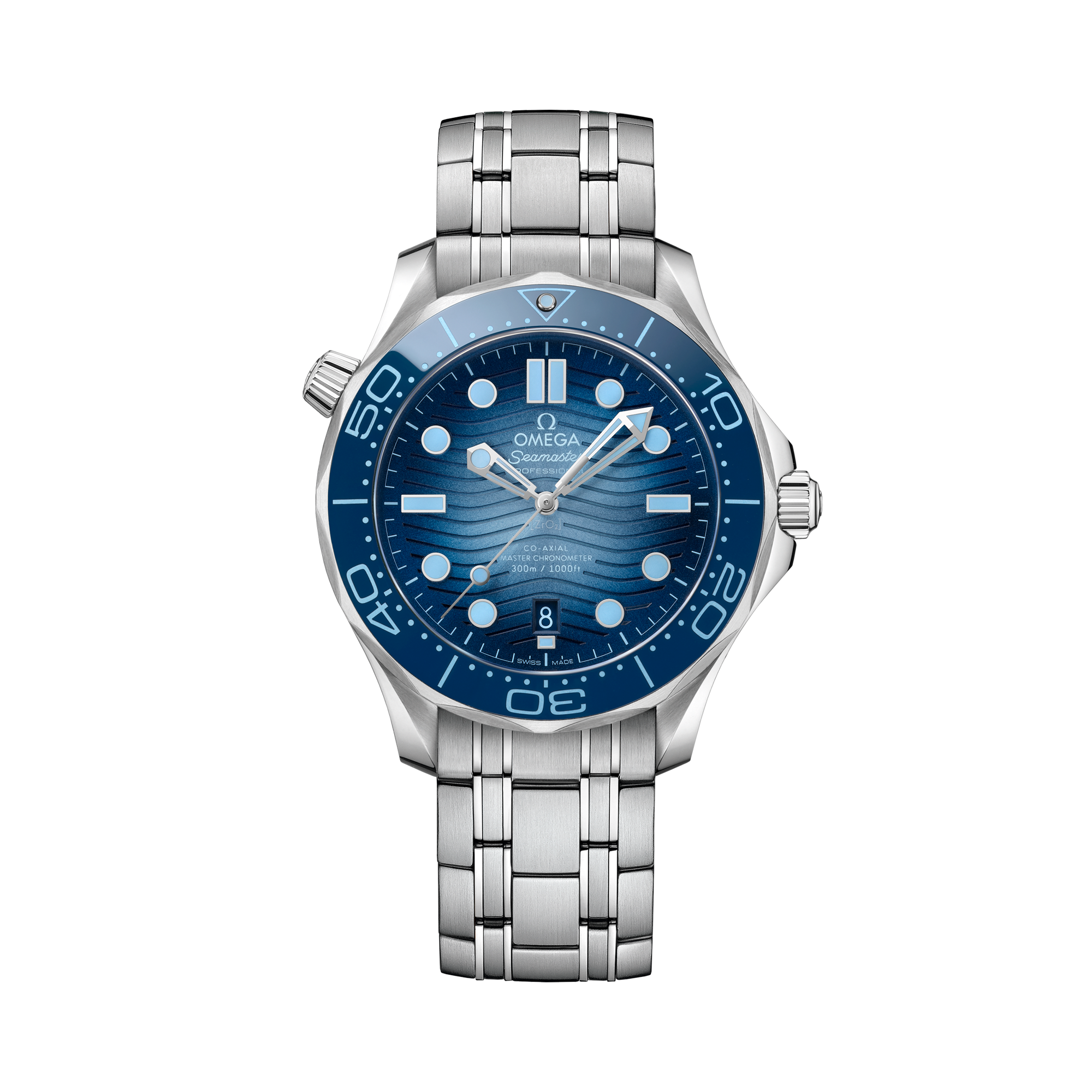 OMEGA Seamaster Diver 300m 42mm, Blue Dial, Arabic/Baton Numerals_1