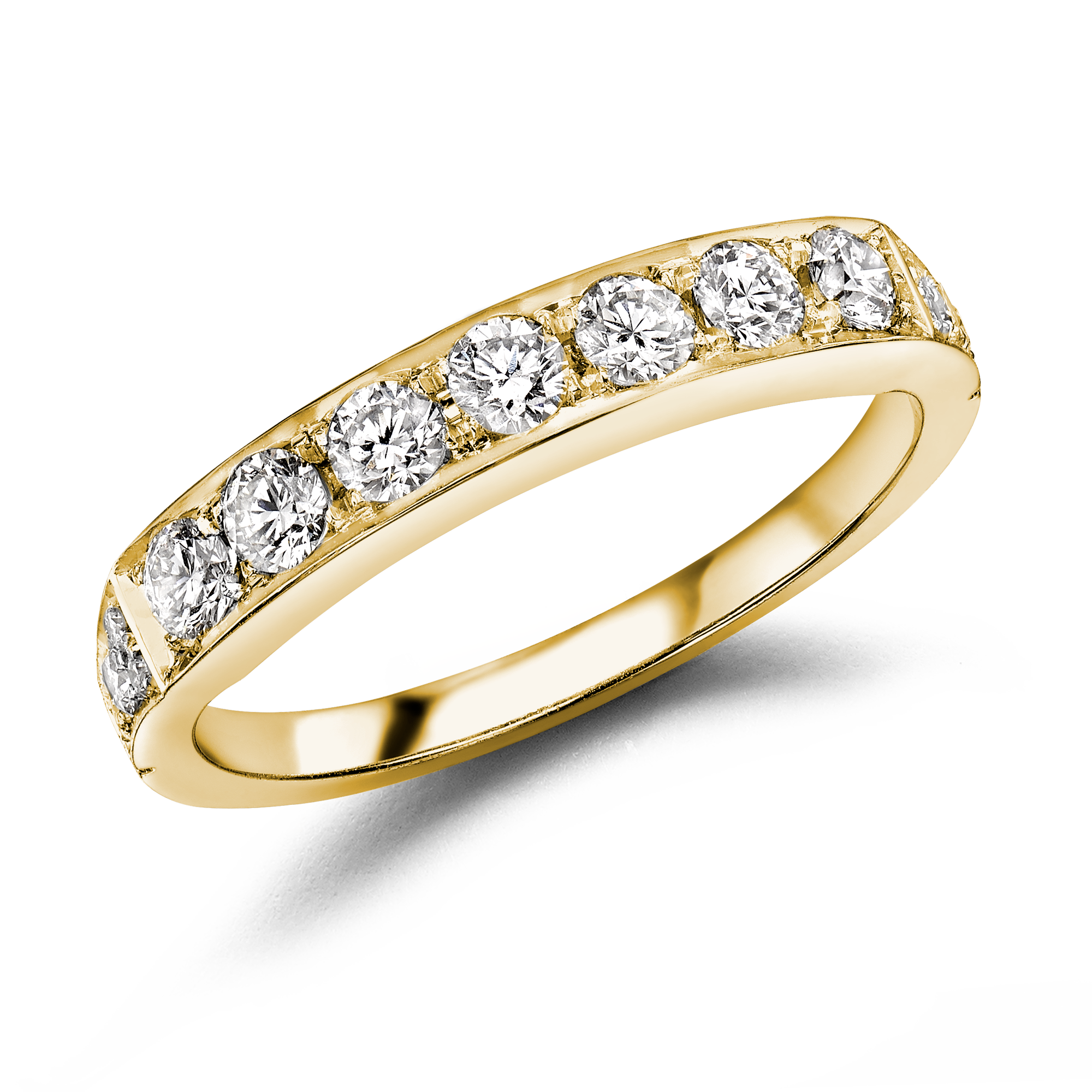 Antrobus Diamond Seven Stone Ring Brilliant Cut, Grain Set_1