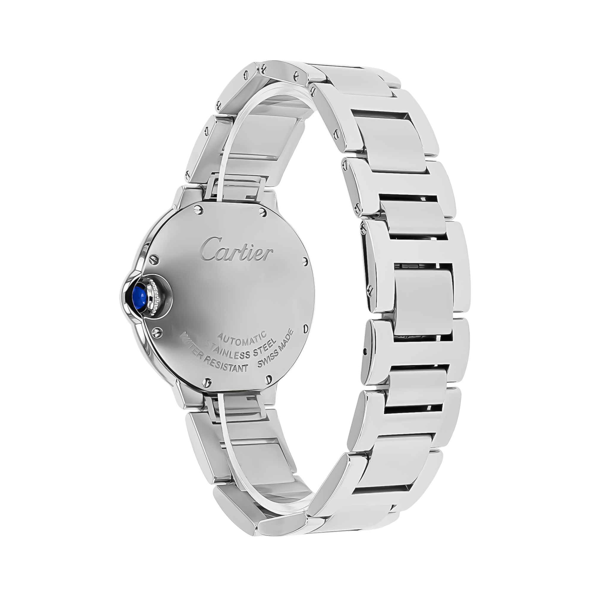 Cartier Ballon Bleu de Cartier 36mm, Silver Dial, Roman Numerals_3