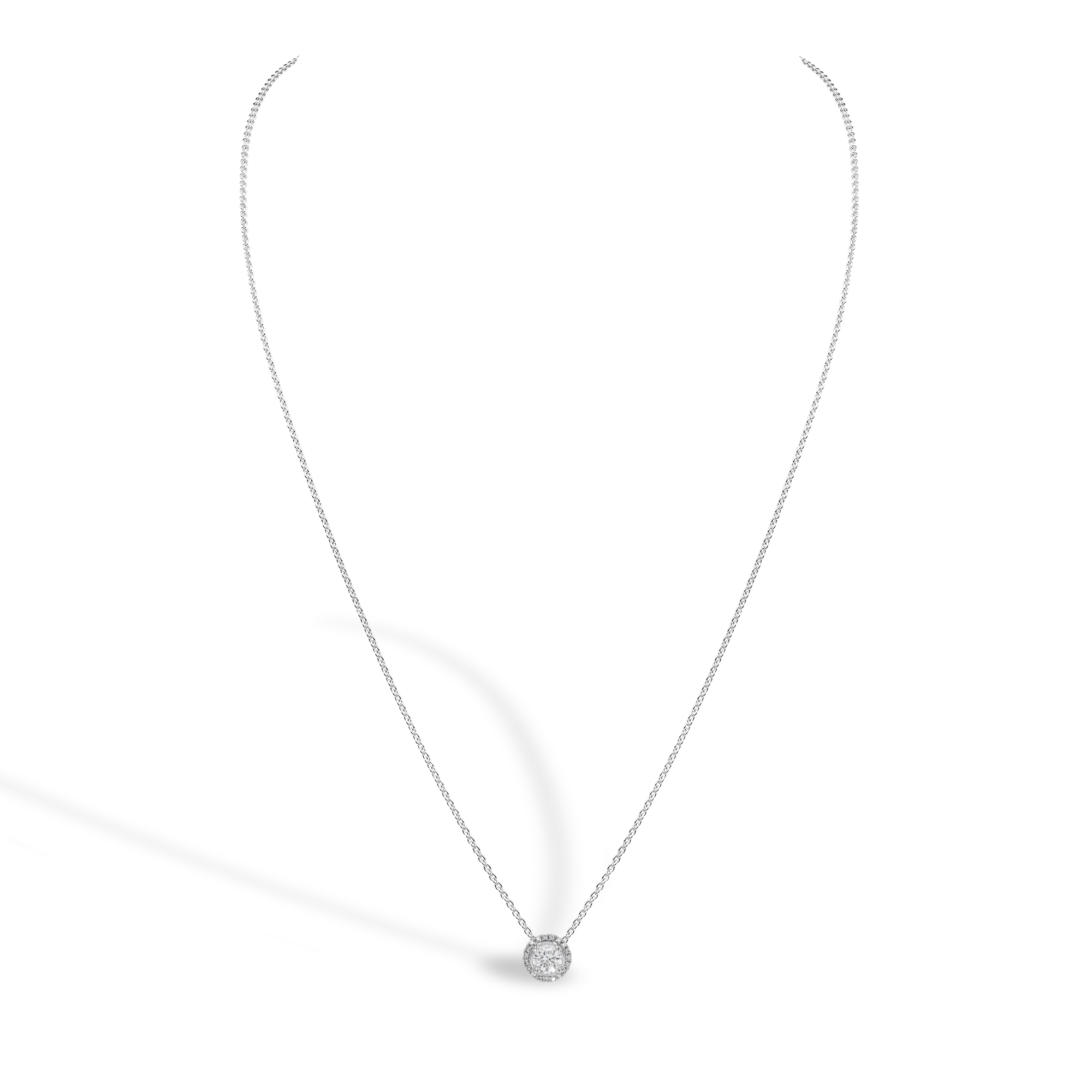 Celestial 0.50ct Diamond Pendant Brilliant cut, Claw set_2