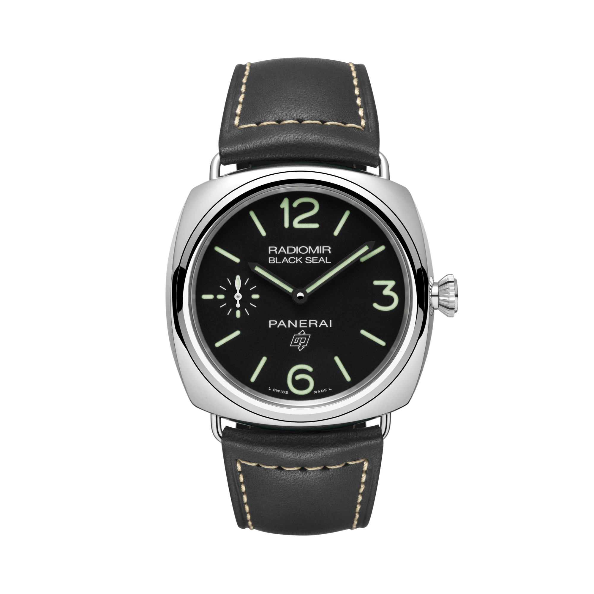 Radiomir Black Seal Logo - 45mm Black Dial, Arabic/Baton Numerals_1