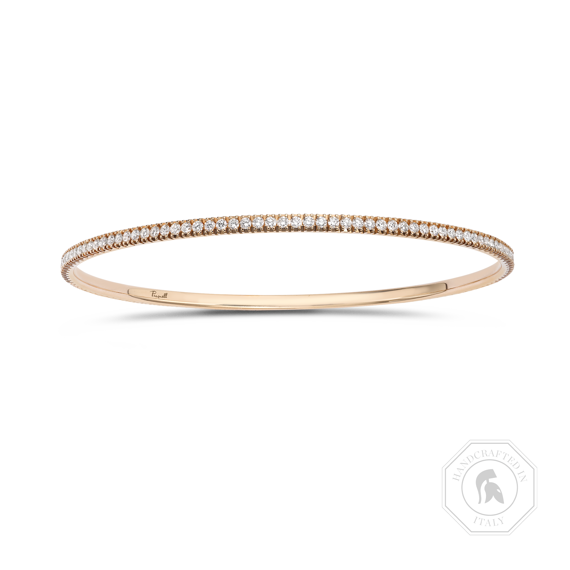 Diamond Eternity Bangle Brilliant Cut, Grain Set_1