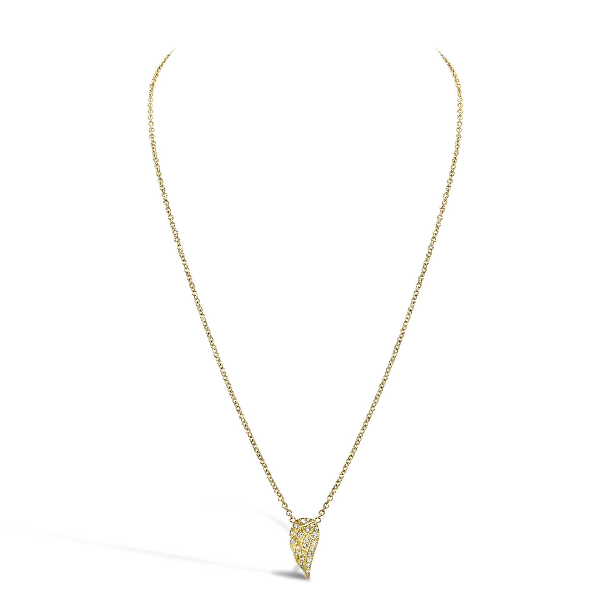 Tiara Small Diamond Pendant Brilliant Cut, Grain Set_2