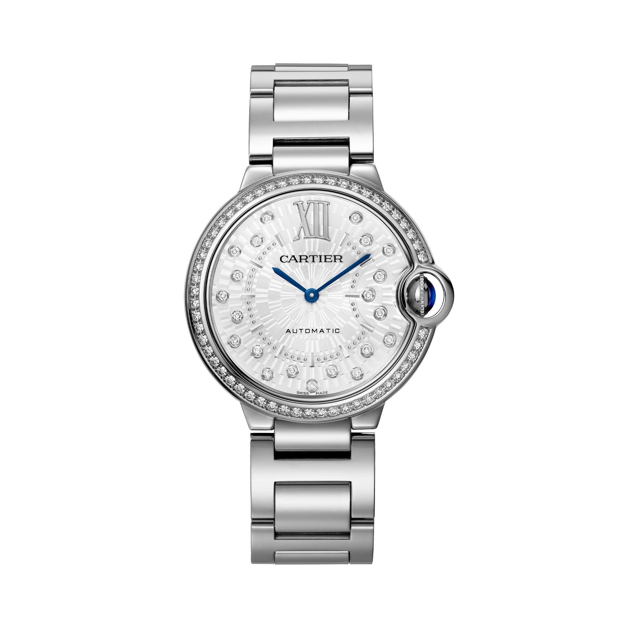 Cartier Ballon Bleu de Cartier 36mm, Silver Dial, Roman Numerals_1