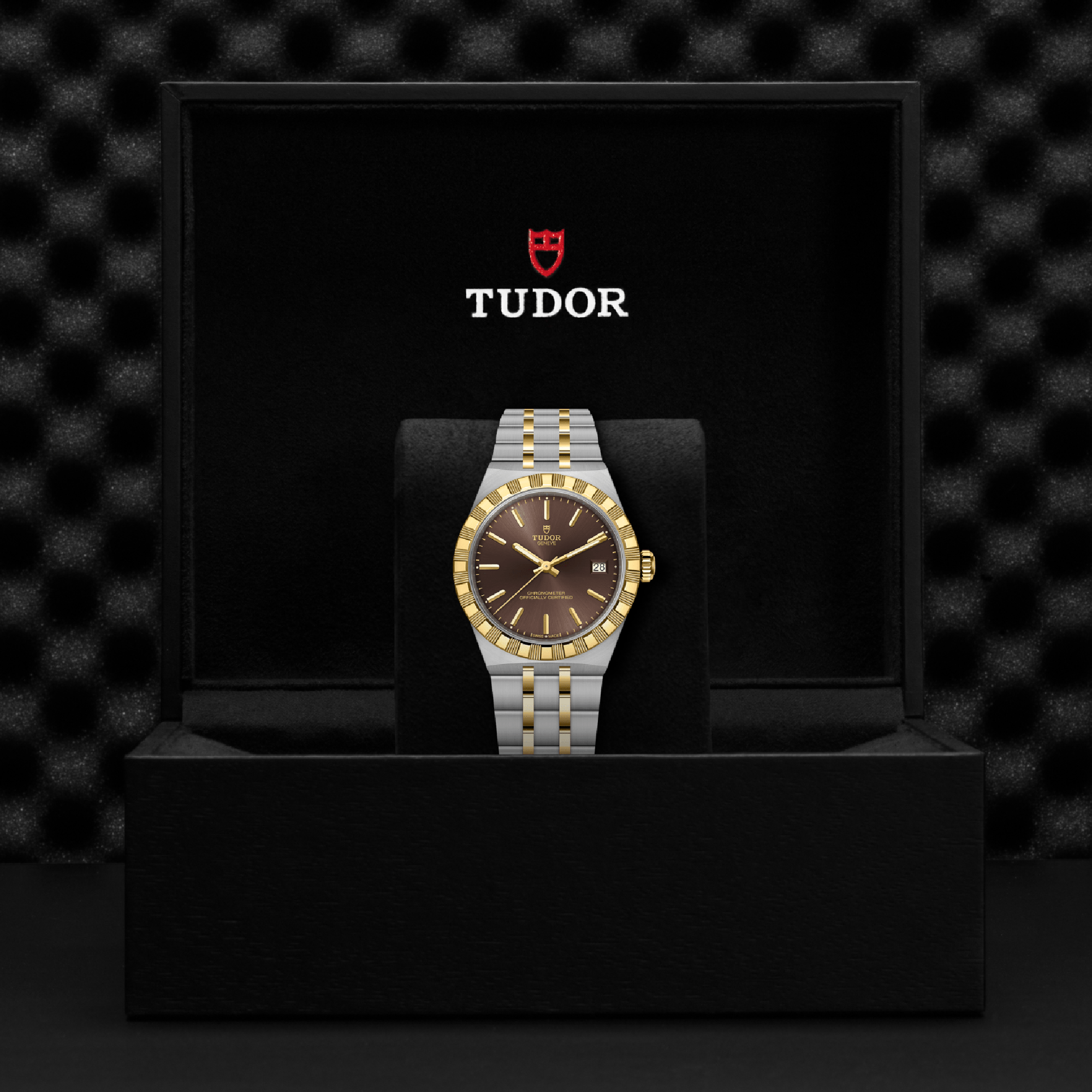 Tudor Royal 36mm, Brown Dial, Baton Numerals_4