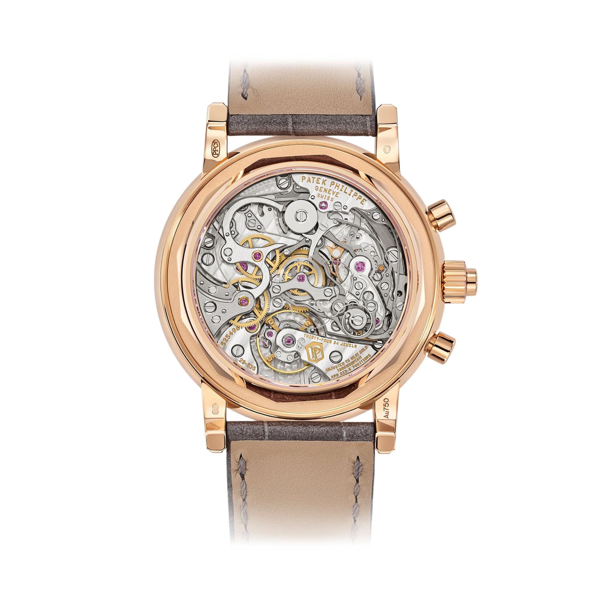 Patek Philippe Grand Complications 40mm, Grey Dial, Baton Numerals_2