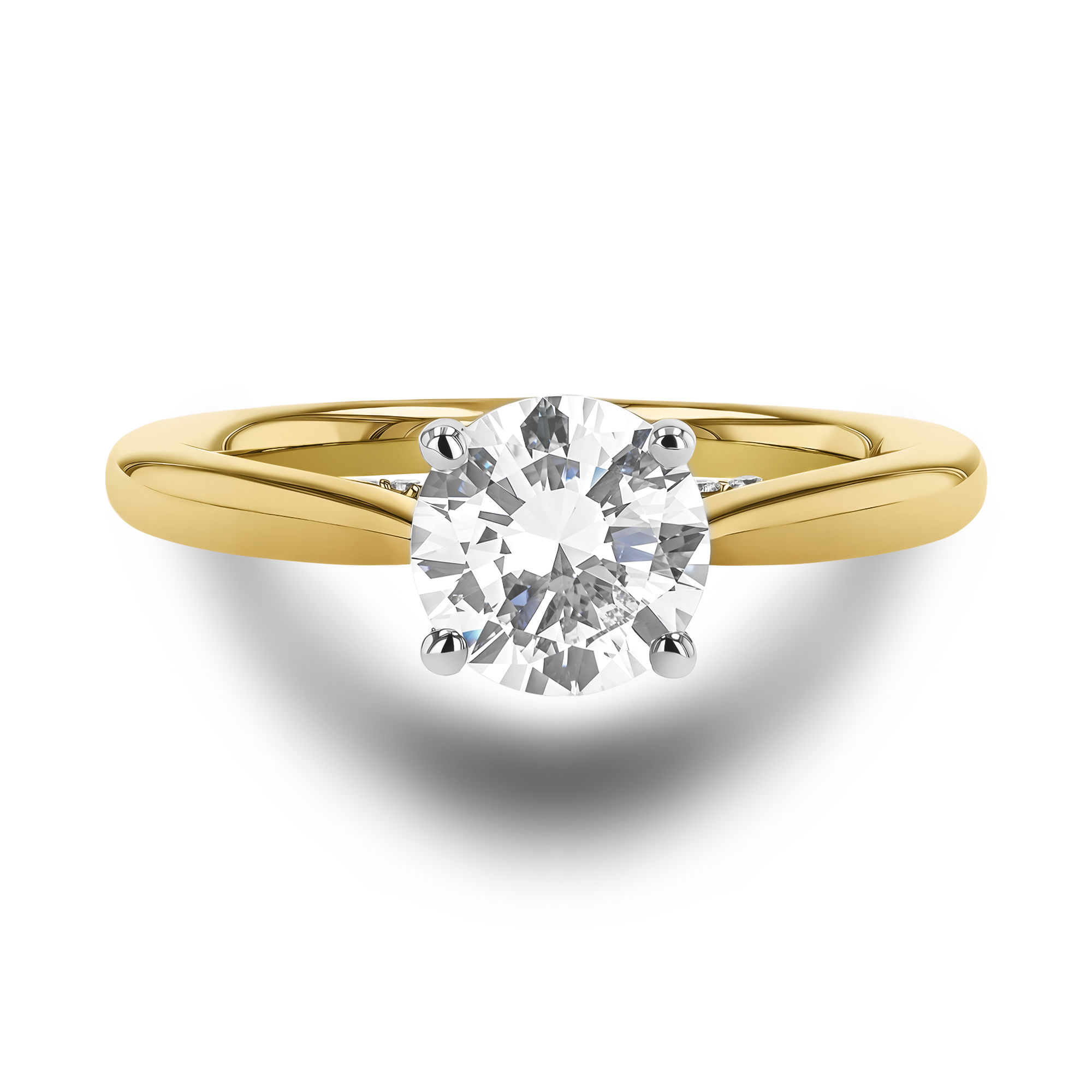 Classic 0.32ct Brilliant Cut Diamond Ring Brilliant cut, Claw set_2
