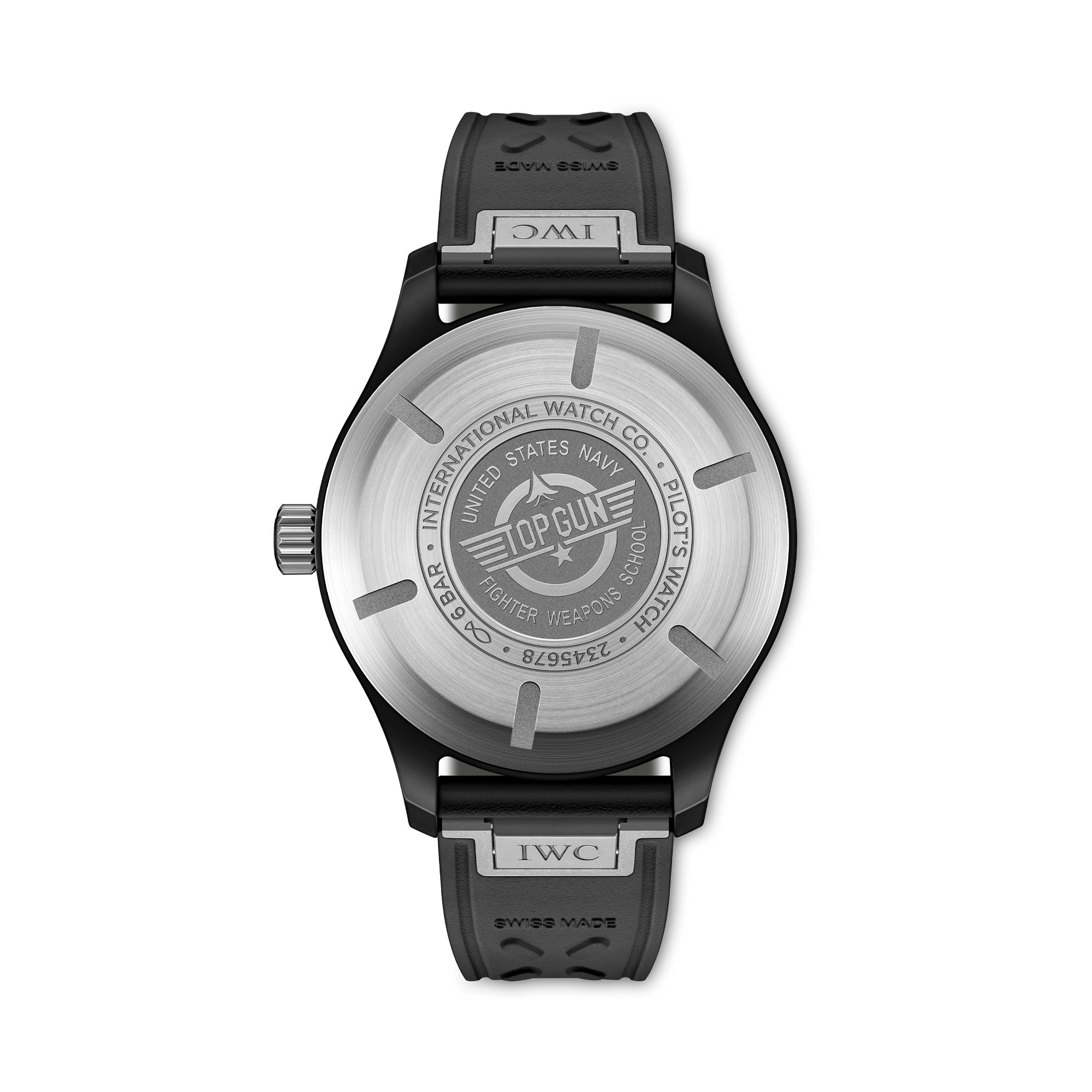 IWC Pilot's Top Gun Automatic 41mm, Black Dial, Arabic Numerals_2