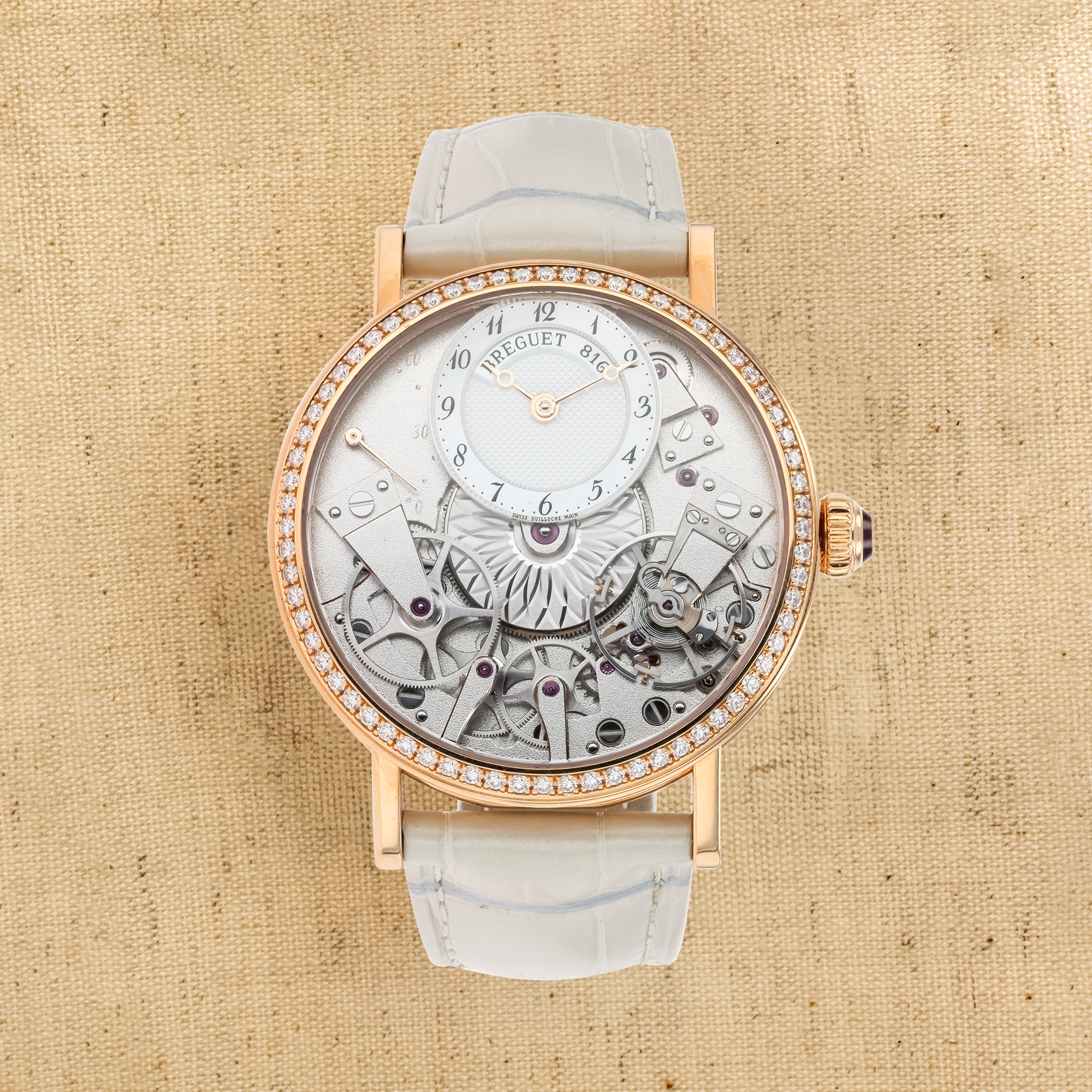 Pre-Owned Breguet Tradition 37mm, Mother of Pearl Dial, Arabic Numerals_1