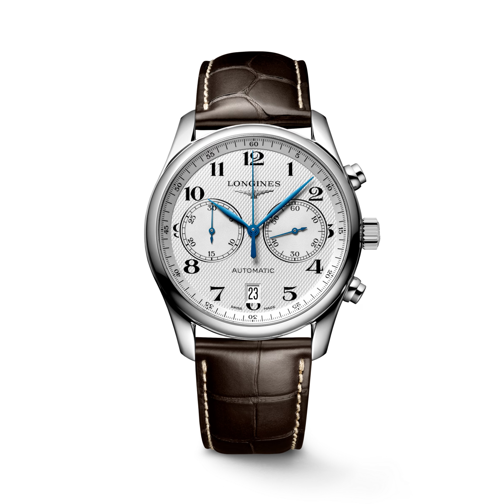 Longines Master collection 40mm, Silver Dial, Arabic Numerals_1
