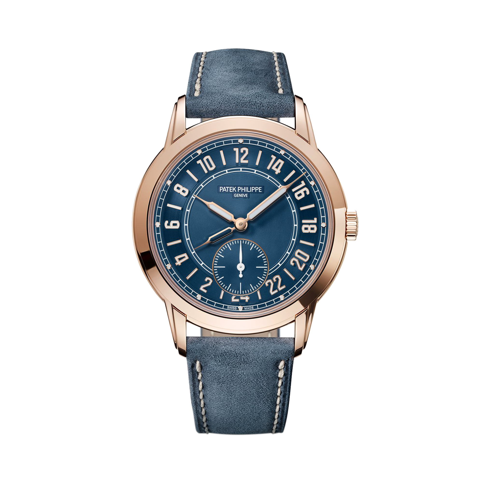 Patek Philippe Complications 42mm, Blue Dial, Arabic Numerals_1