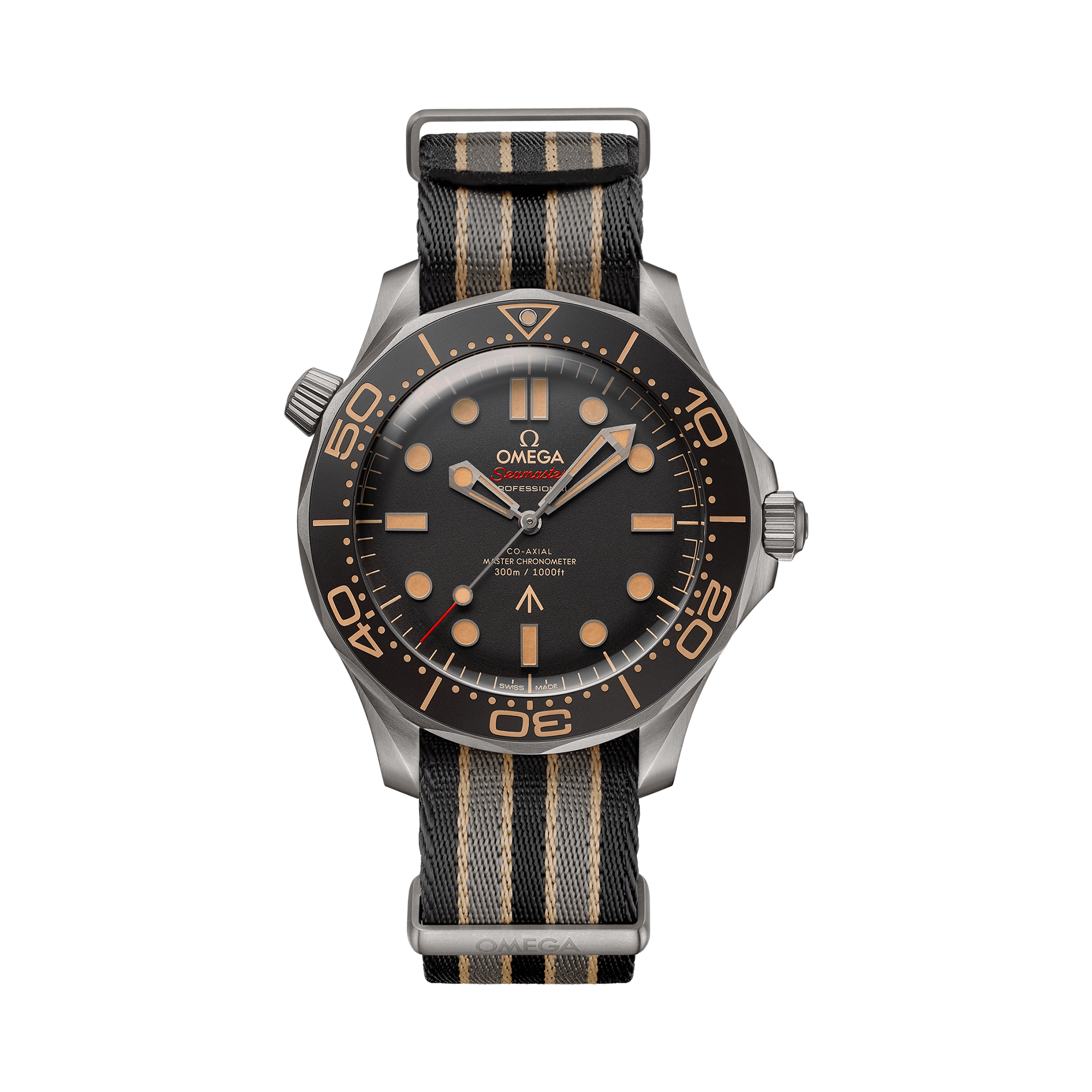 OMEGA Seamaster Diver 300m '007 Edition' 42mm  Black Dial  Baton Numerals_1