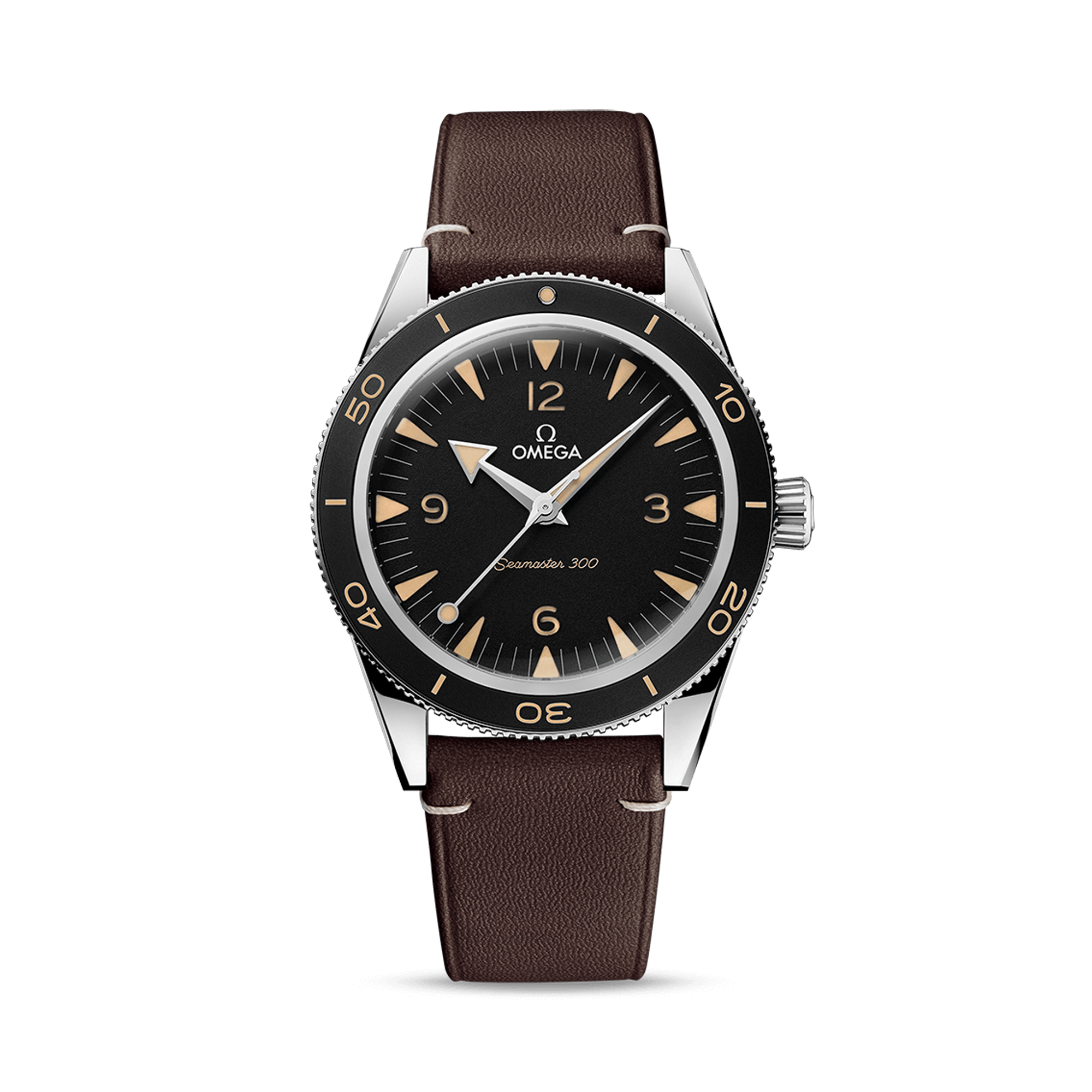 OMEGA Seamaster 300 41mm, Black Dial, Arabic Numerals_1