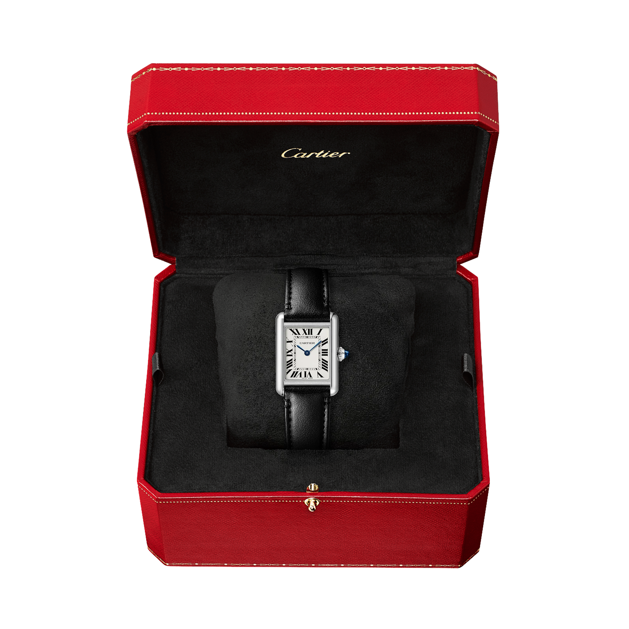 Cartier Tank 29.5mm, Silver Dial, Roman Markers_5