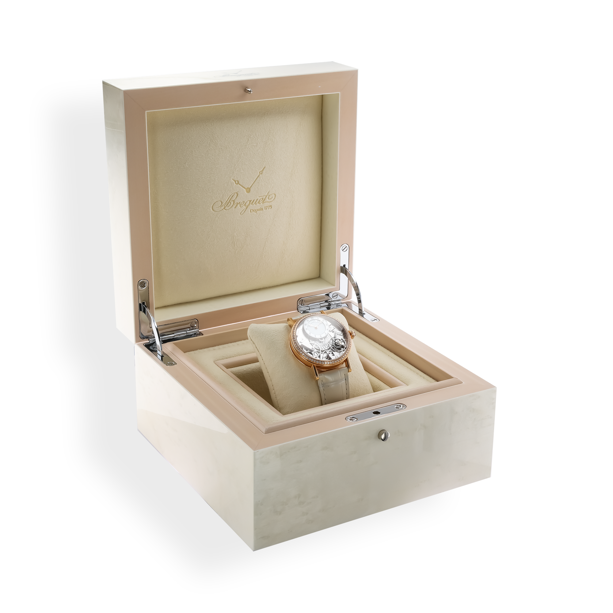 Pre-Owned Breguet Tradition 37mm, Mother of Pearl Dial, Arabic Numerals_4