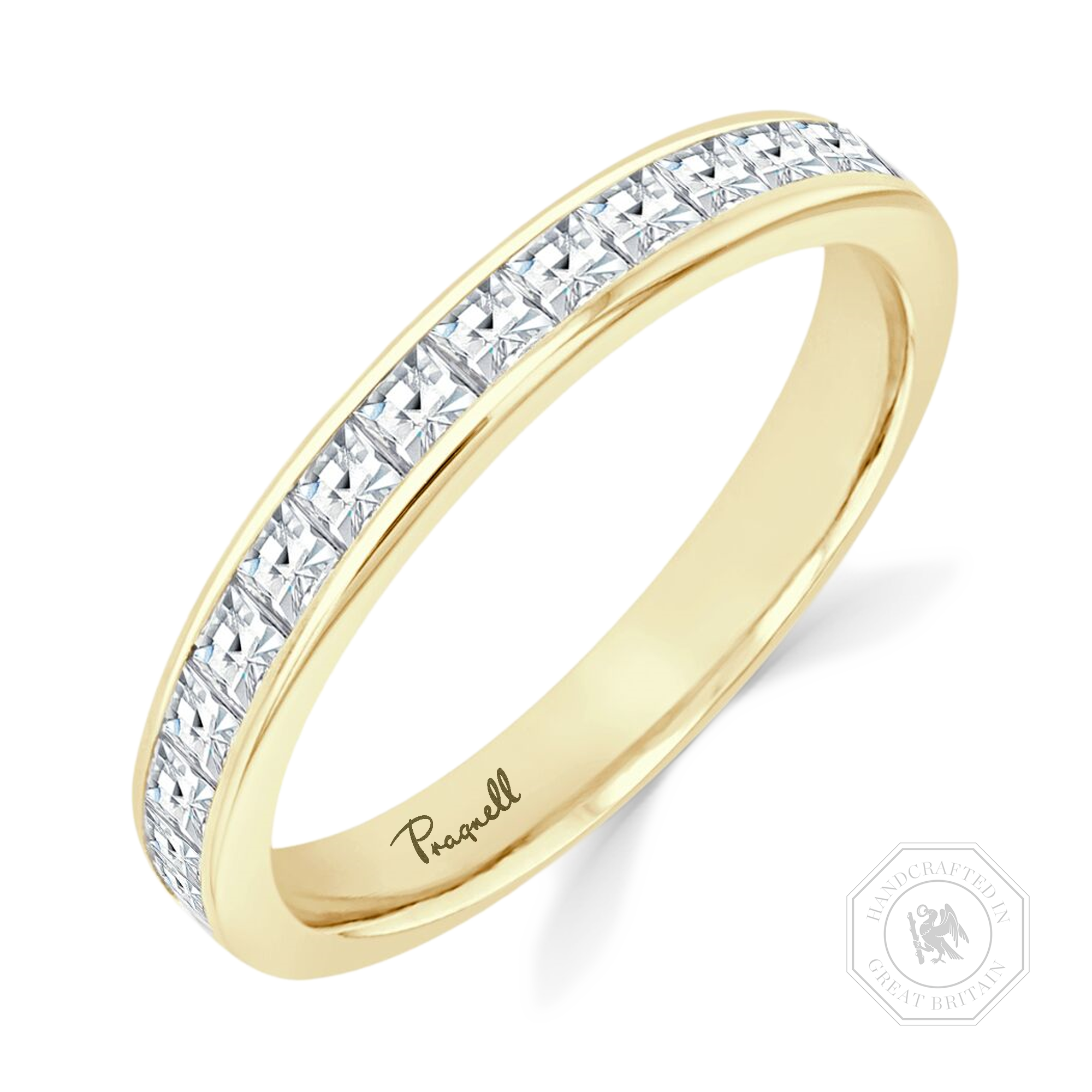 French Cut Diamond Eternity Ring French Cut, Eternity, Channel Set_1