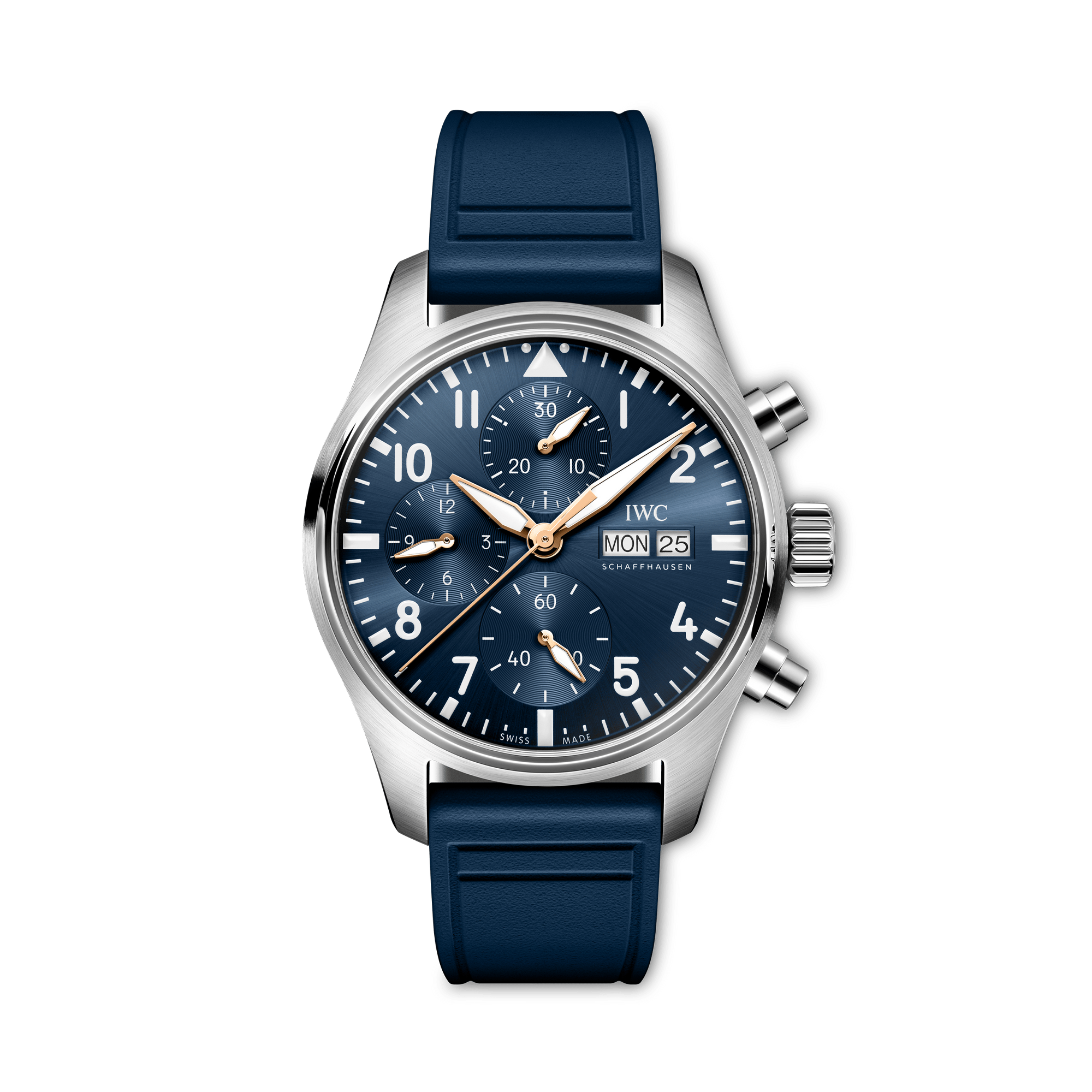 IWC Pilot's Chronograph 41 Le Petit Prince 41mm, Blue Dial, Arabic Numerals_1