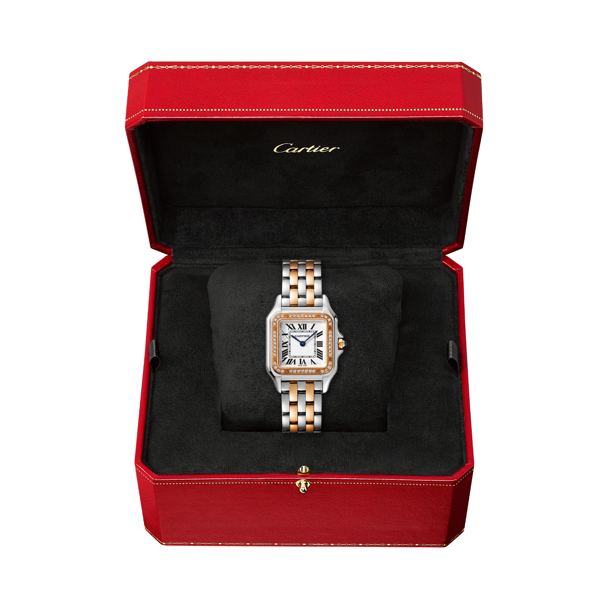 Cartier Panthère de Cartier Medium, Silver Dial, Roman Numerals_5