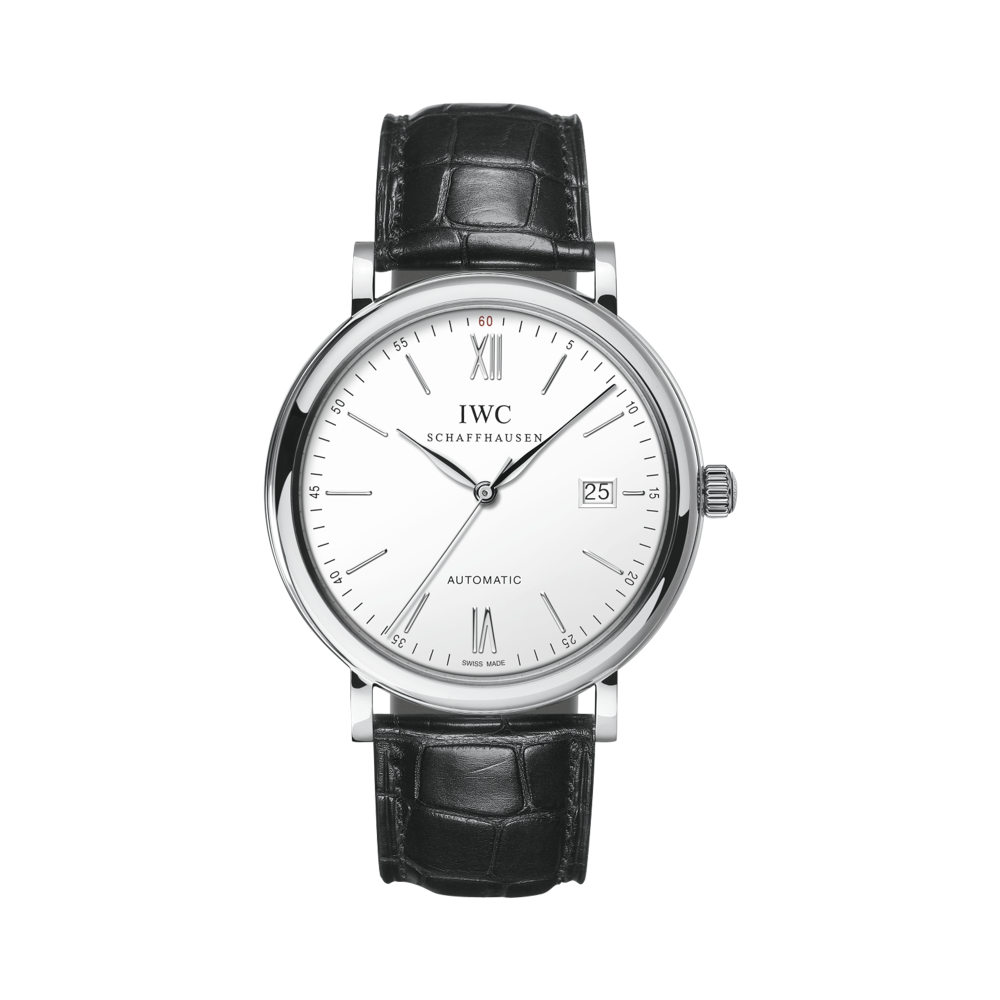 IWC Portofino Automatic 40mm, Silver Dial, Baton Numerals_1