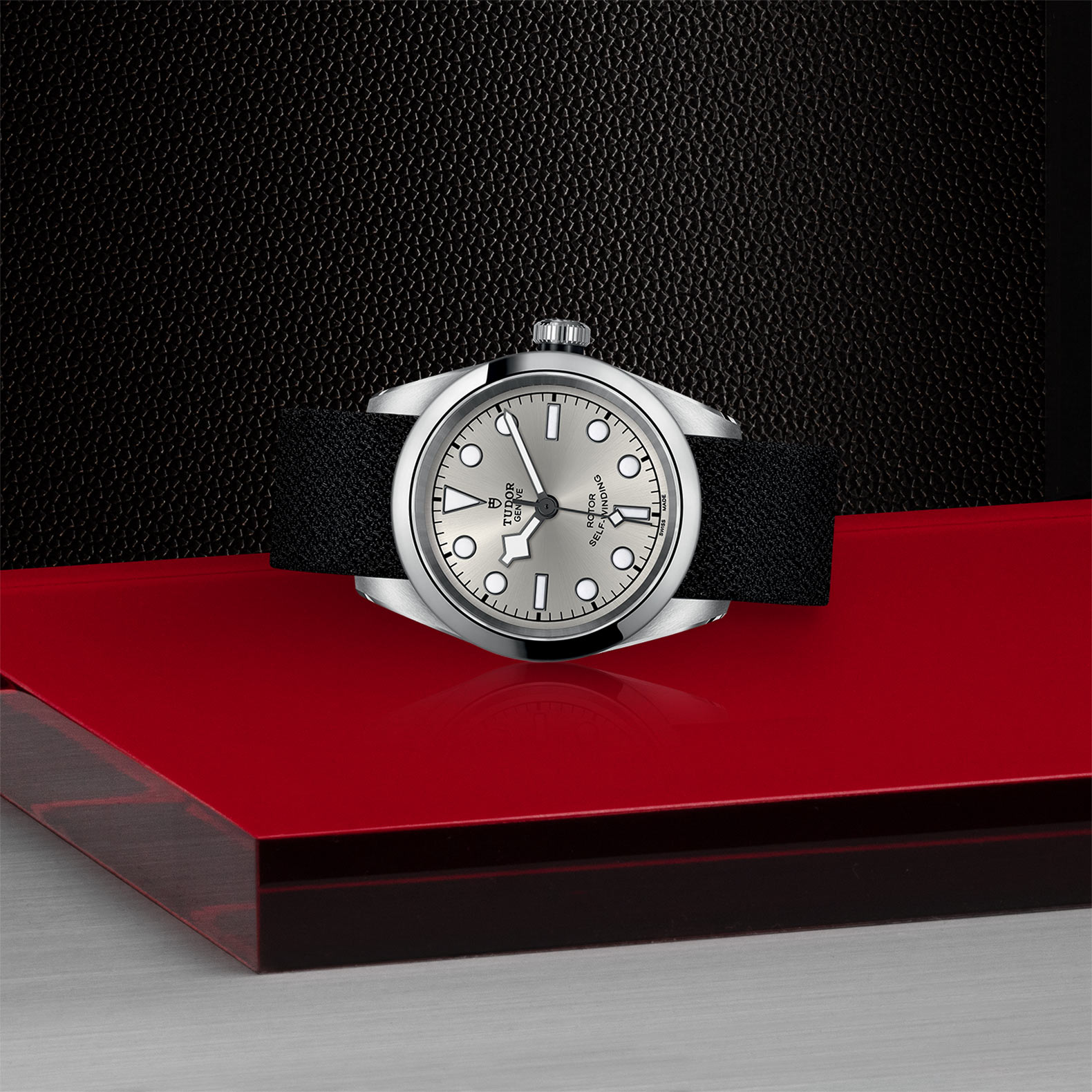 Tudor Black Bay 32 32mm, Silver Dial, Baton Markers_2