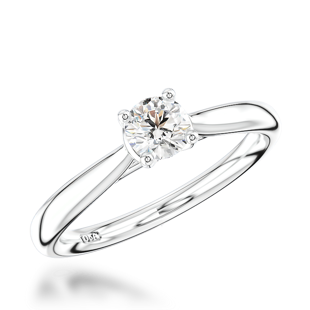 Gaia 0.21ct Diamond Solitaire Ring Brilliant cut, Claw set_1