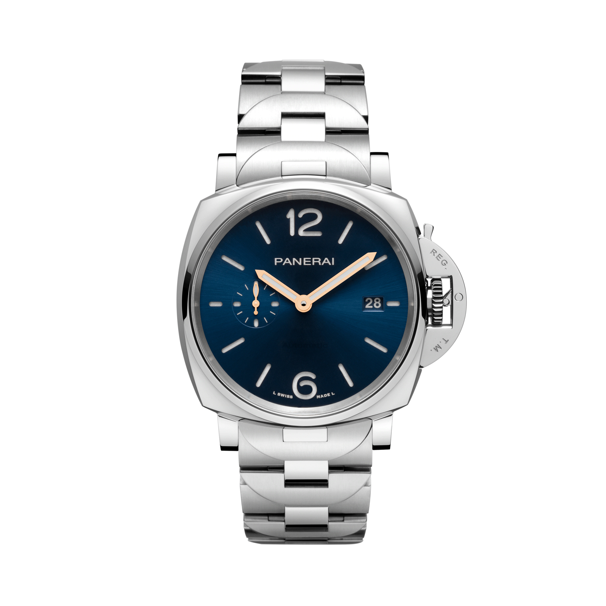 Panerai Luminor Due - 42mm 42mm, Blue Dial, Arabic/Baton Numerals_1