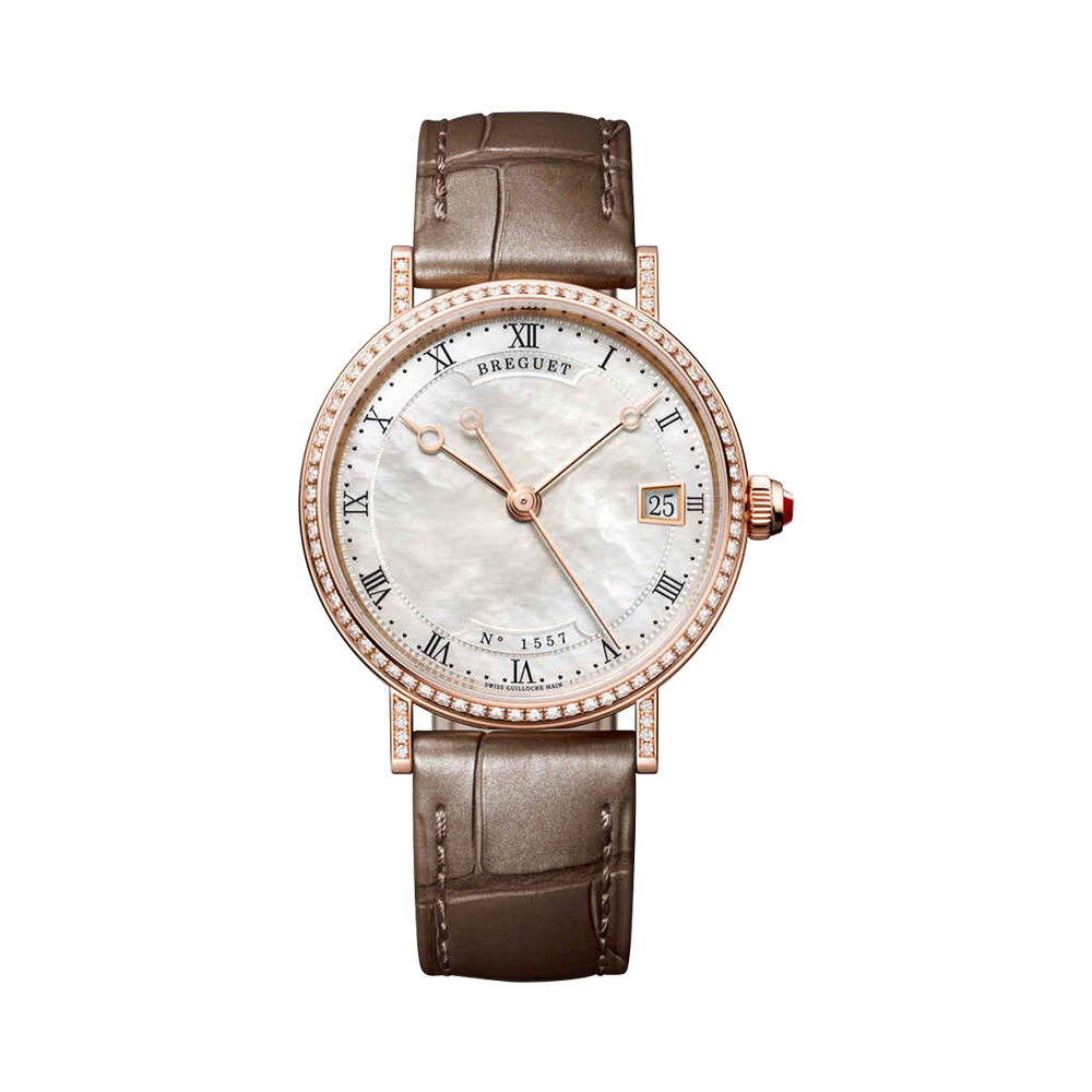 Breguet Classique 33.5mm, Mother of Pearl Dial, Roman Numerals_1
