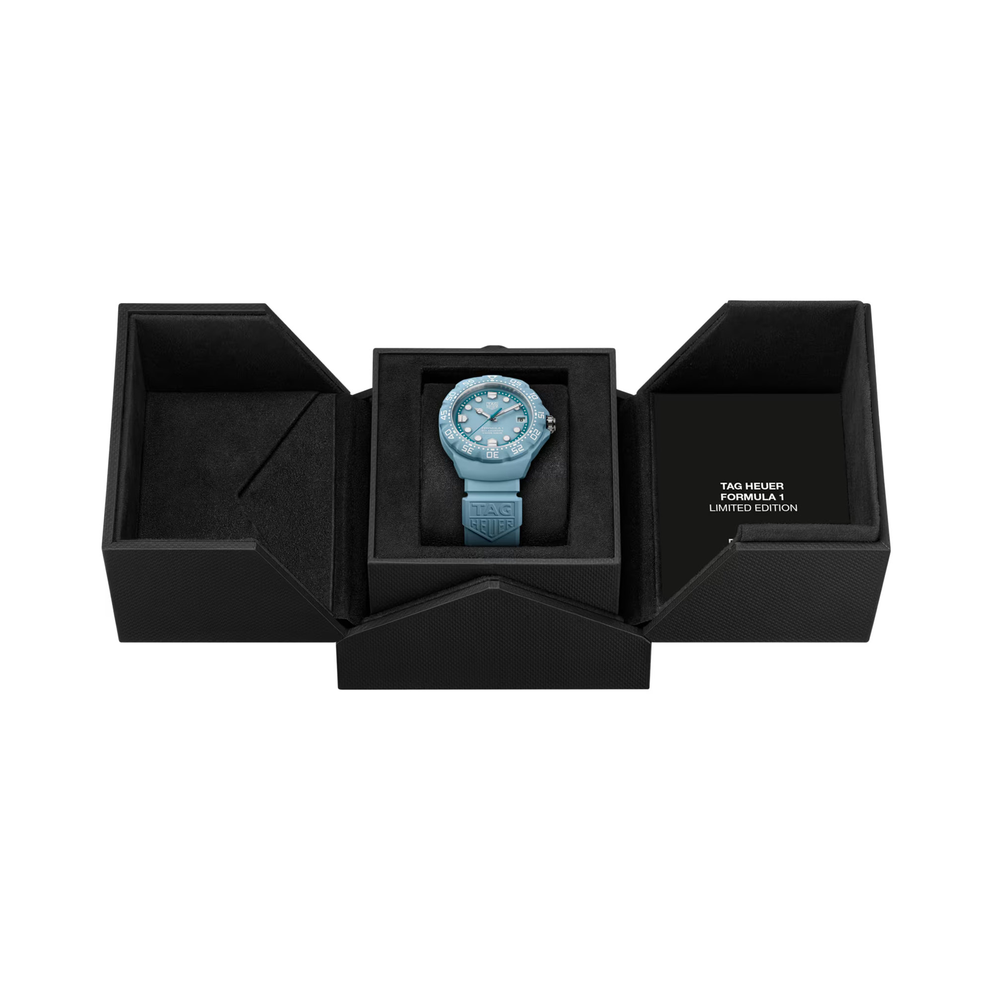 TAG Heuer Formula 1 SolarGraph 38mm, Blue Dial, Dot Numerals_6