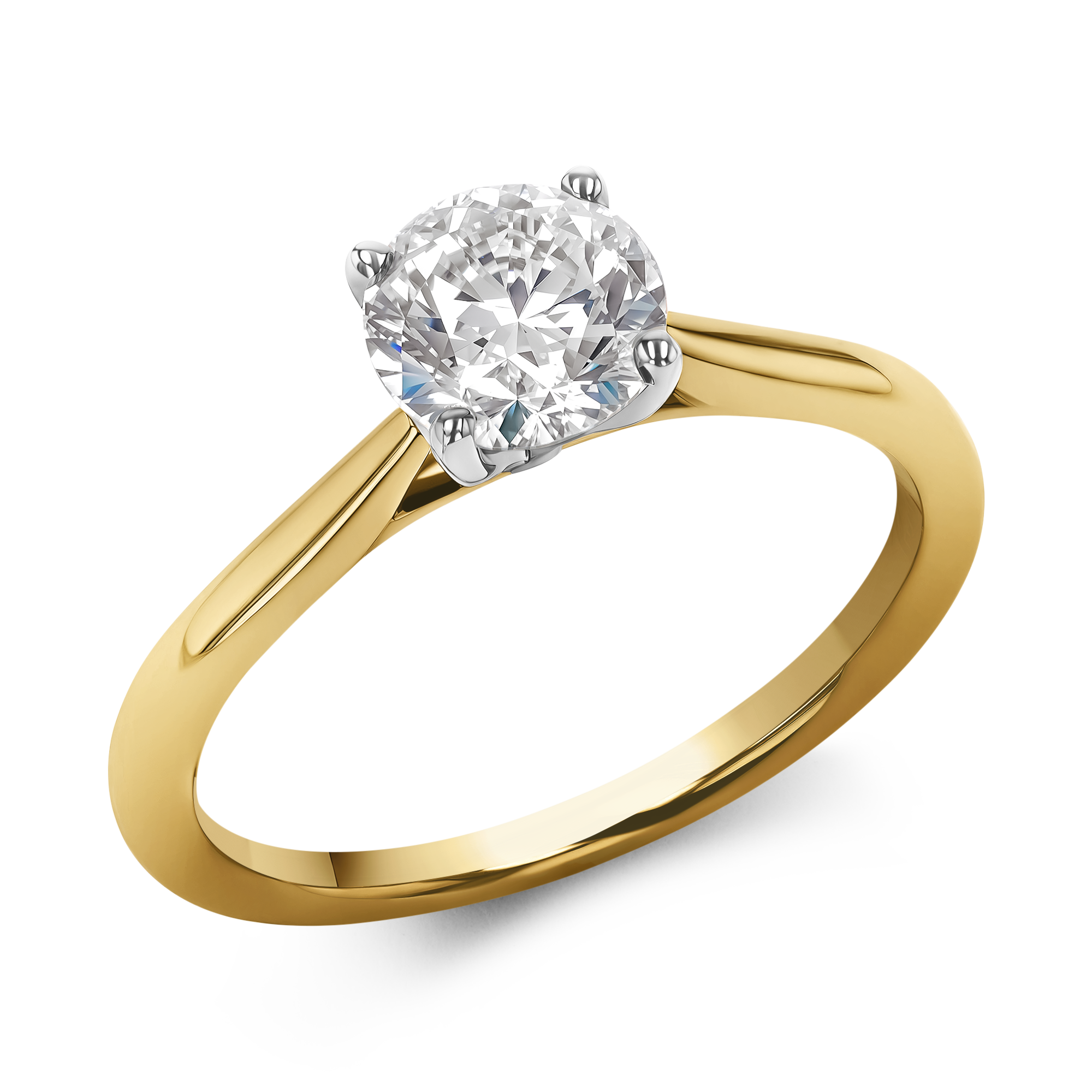 Gaia 1.01ct Diamond Solitaire Ring Brilliant cut, Claw set_1