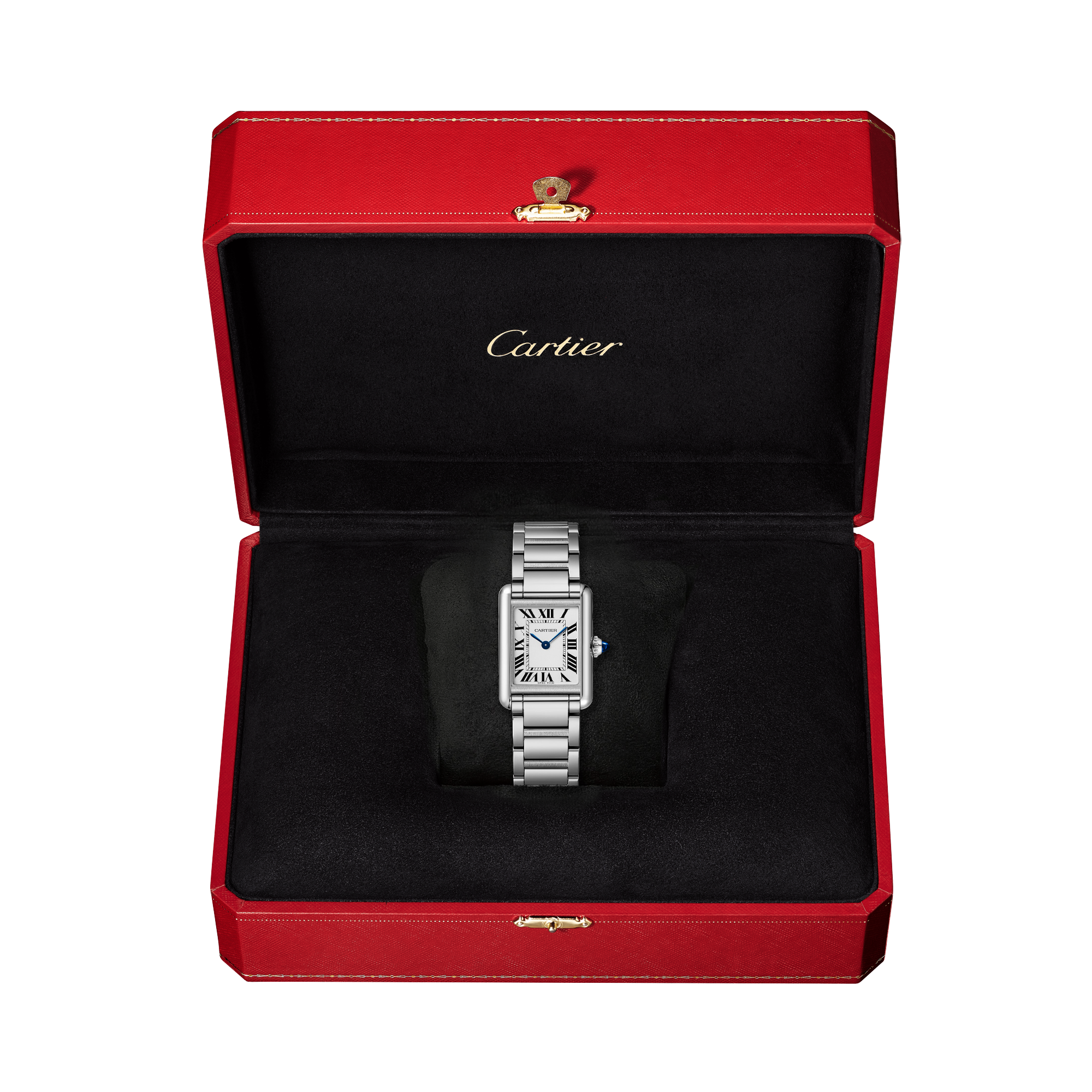 Cartier Tank Must SolarBeat 22mm, Silver Dial, Roman Numeral_5