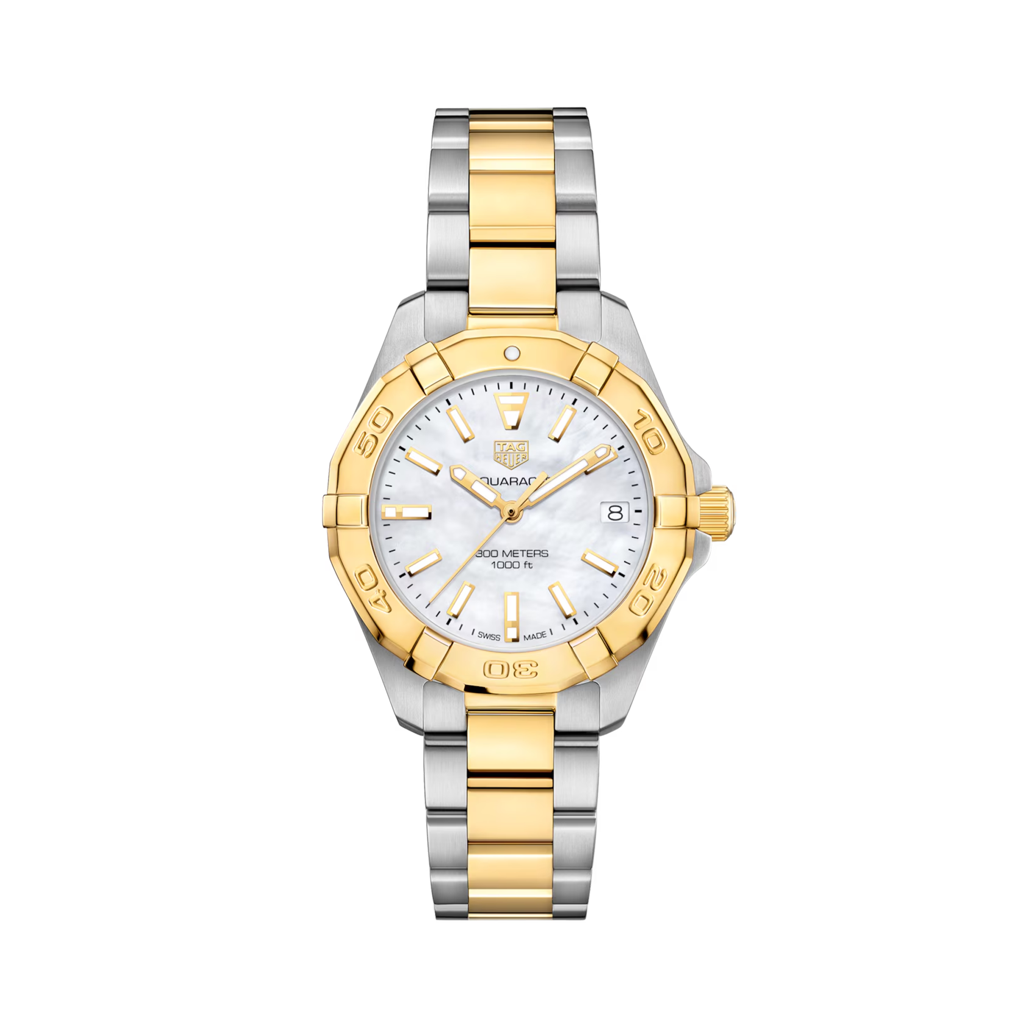 Tag Heuer Aquaracer 32mm, Mother of Pearl Dial, Baton Numerals_1