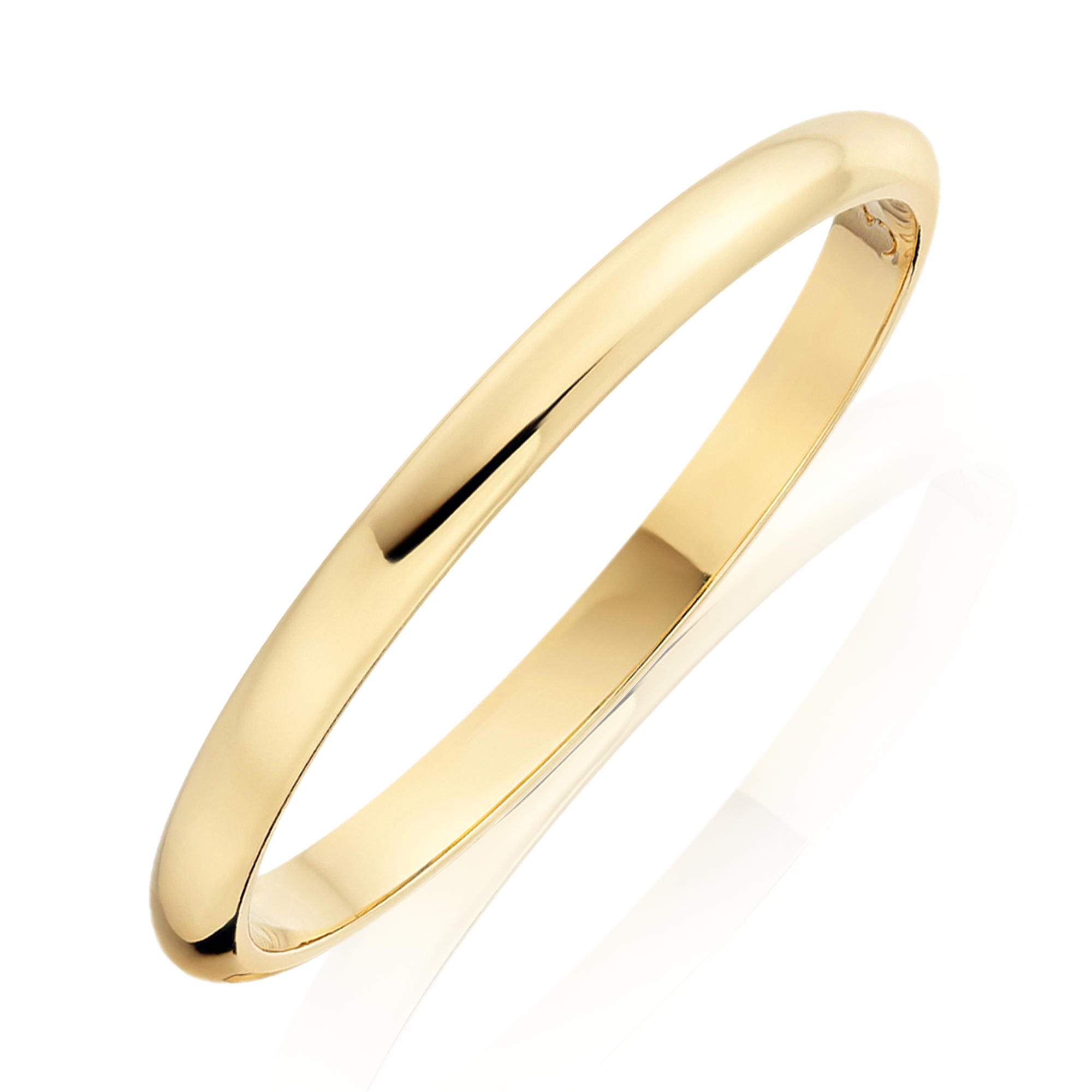 2mm D-Shape Wedding Ring _1