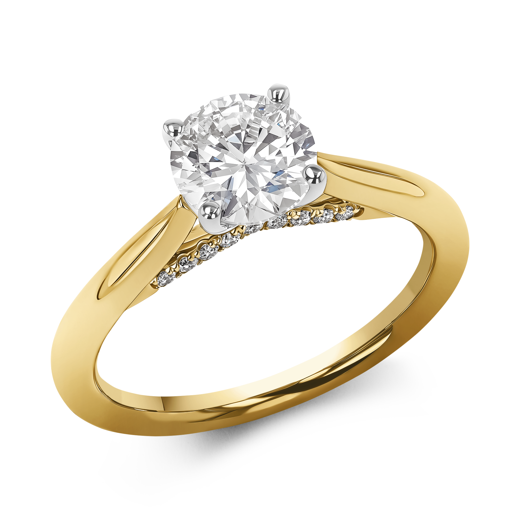Classic 1.01ct Diamond Solitaire Ring Brilliant cut, Claw set_1