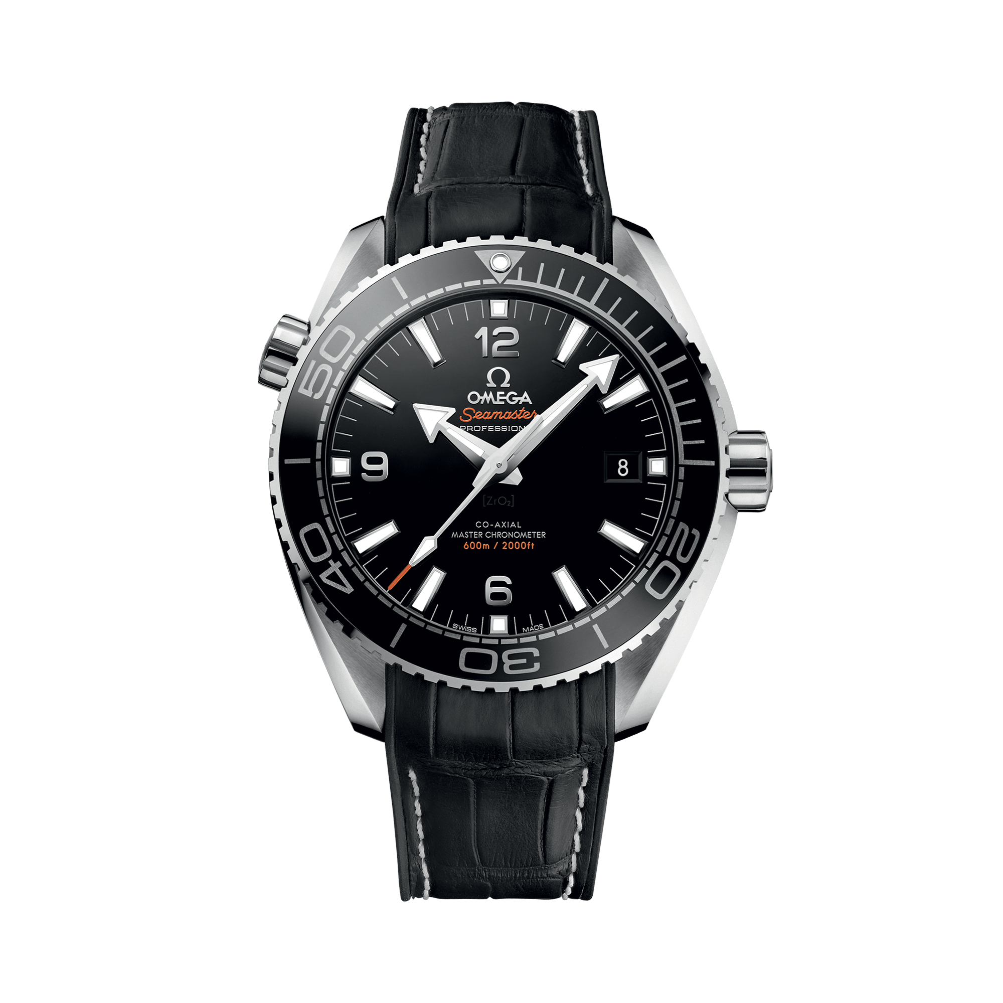 OMEGA Seamaster Planet Ocean 43.5mm, Black Dial, Arabic & Baton Numeral_1