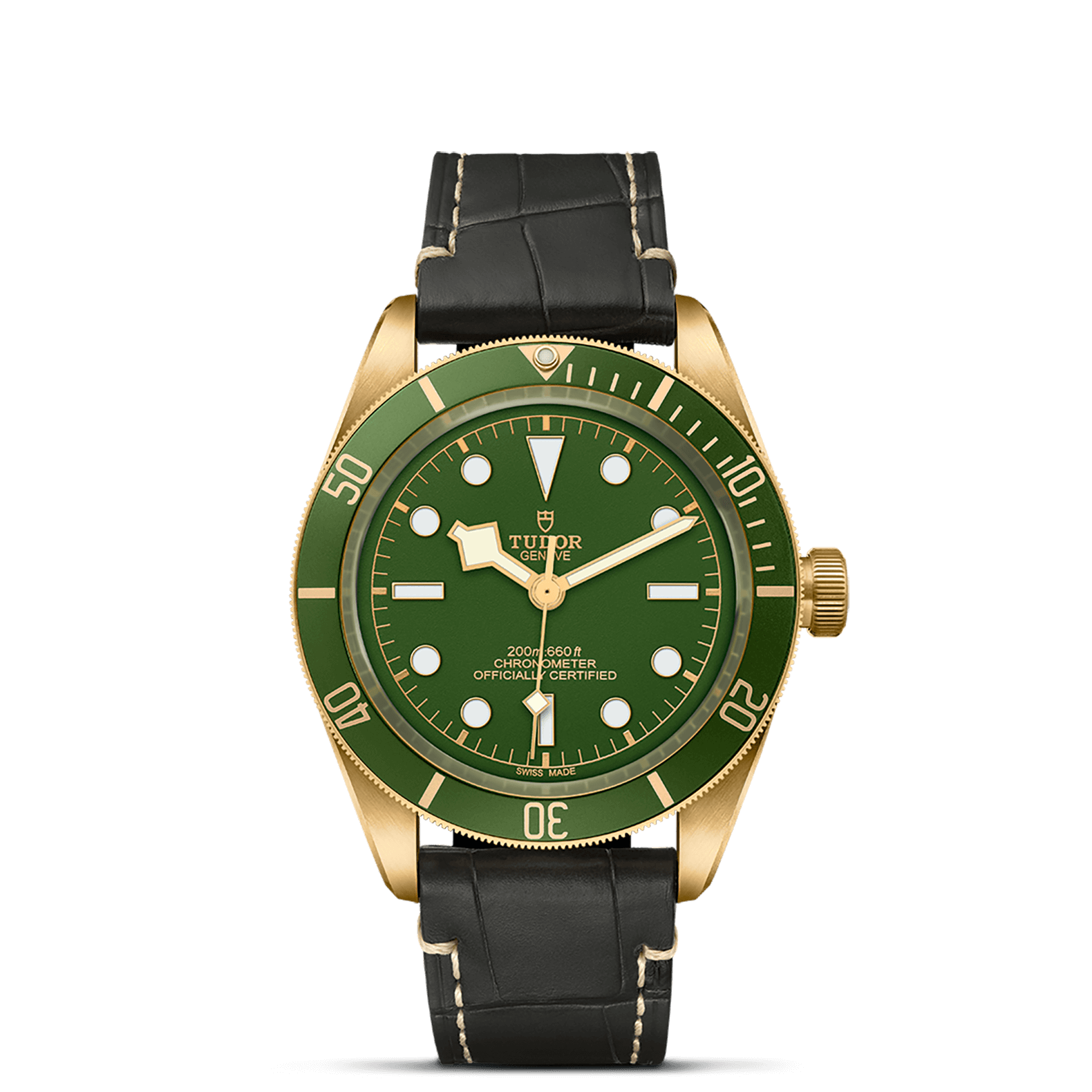 Tudor Black Bay Fifty-Eight 18K 39mm, Green Dial, Baton Markers_1