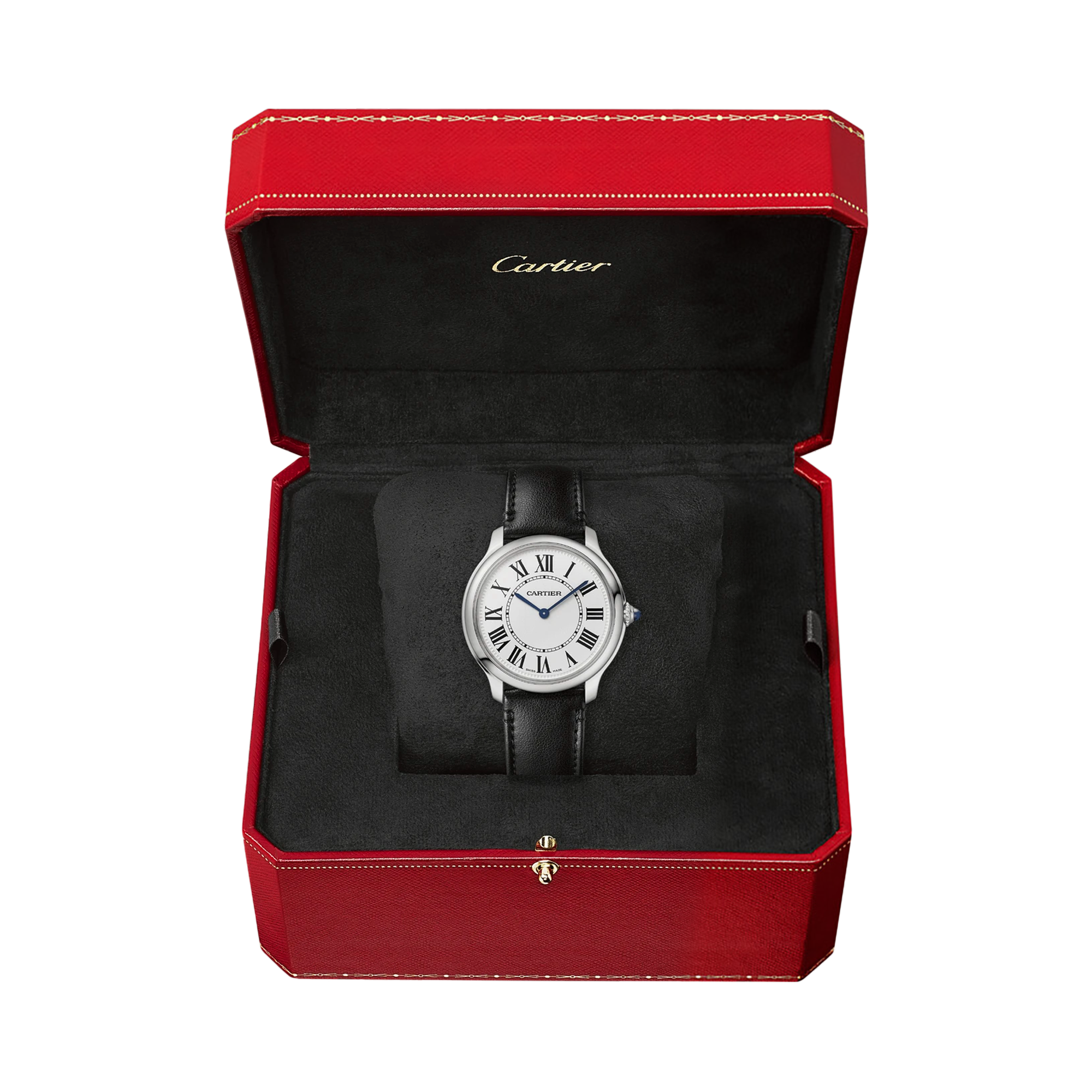 Cartier Ronde De Must 36mm, Silver Dial, Roman Numerals_4