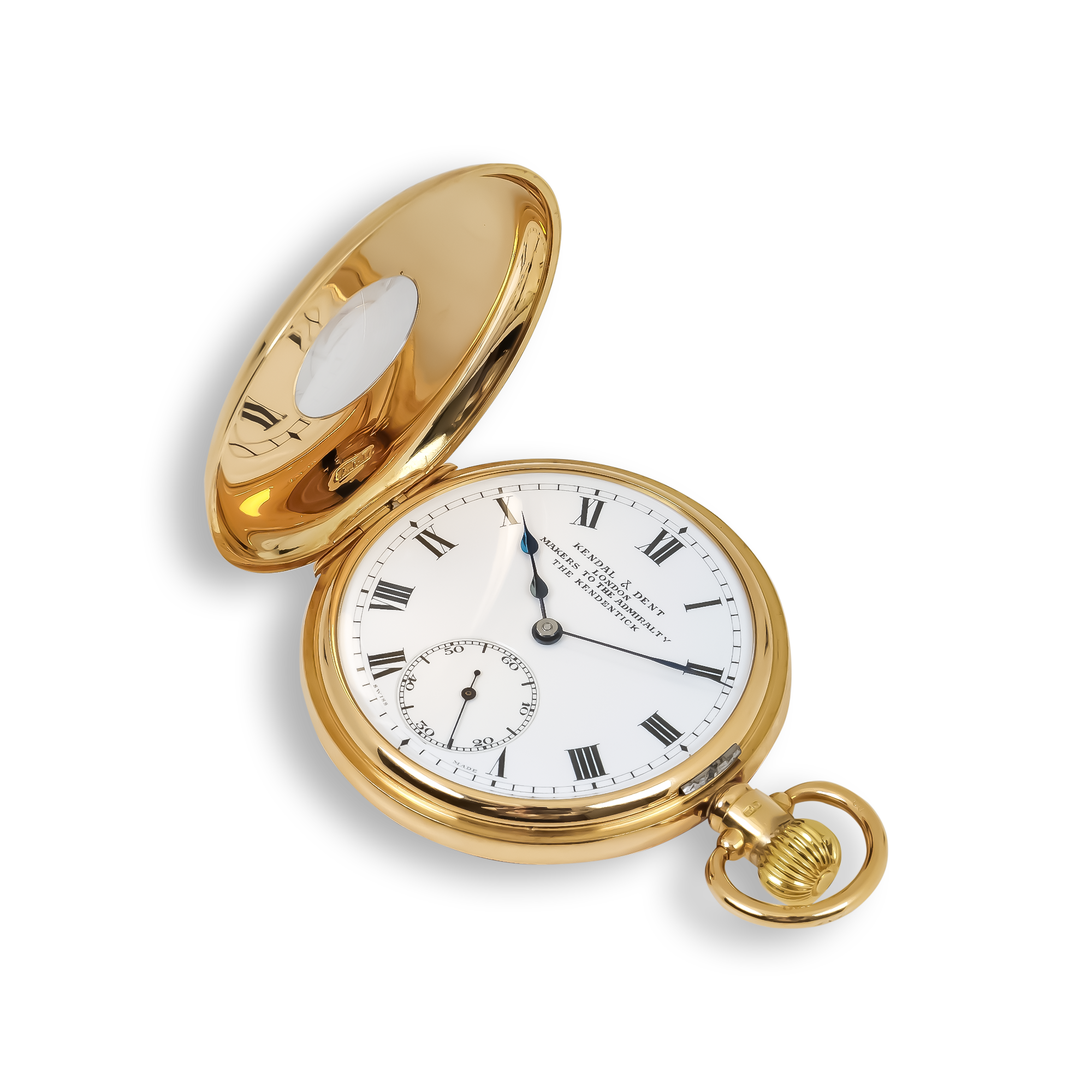 Half Hunter Pocket Watch by Kendal and Dent _2