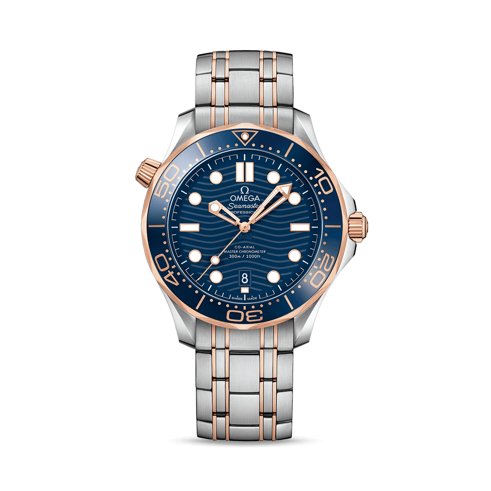 OMEGA Seamaster Diver 300m 42mm, Blue Dial, Baton Numerals_1