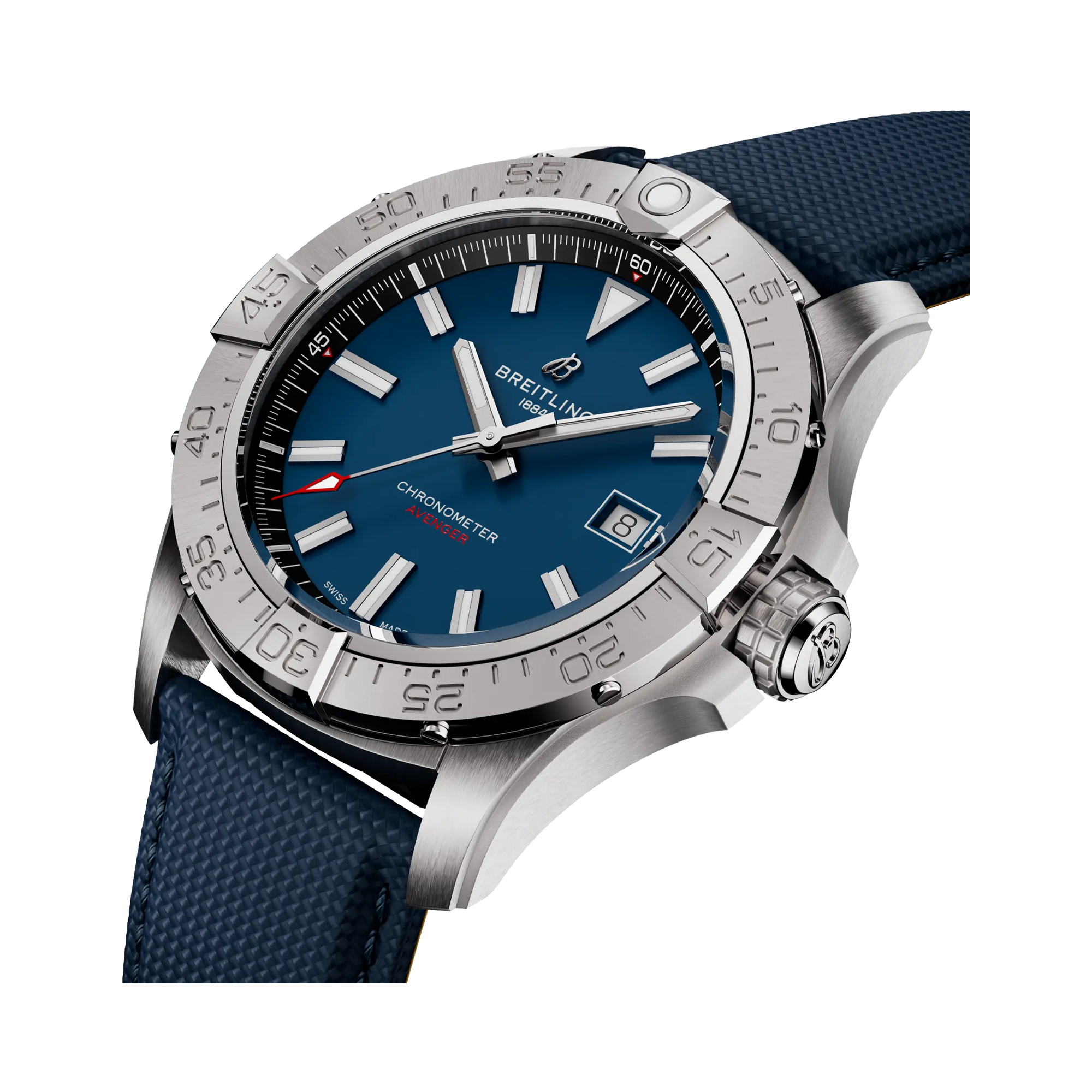 Breitling Avenger 42mm, Blue Dial, Baton Numerals_2