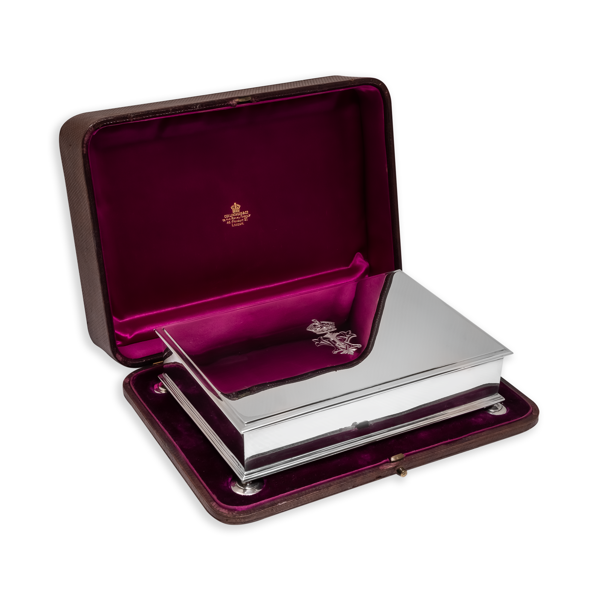 Queen Victoria's Silver Desk Box _6