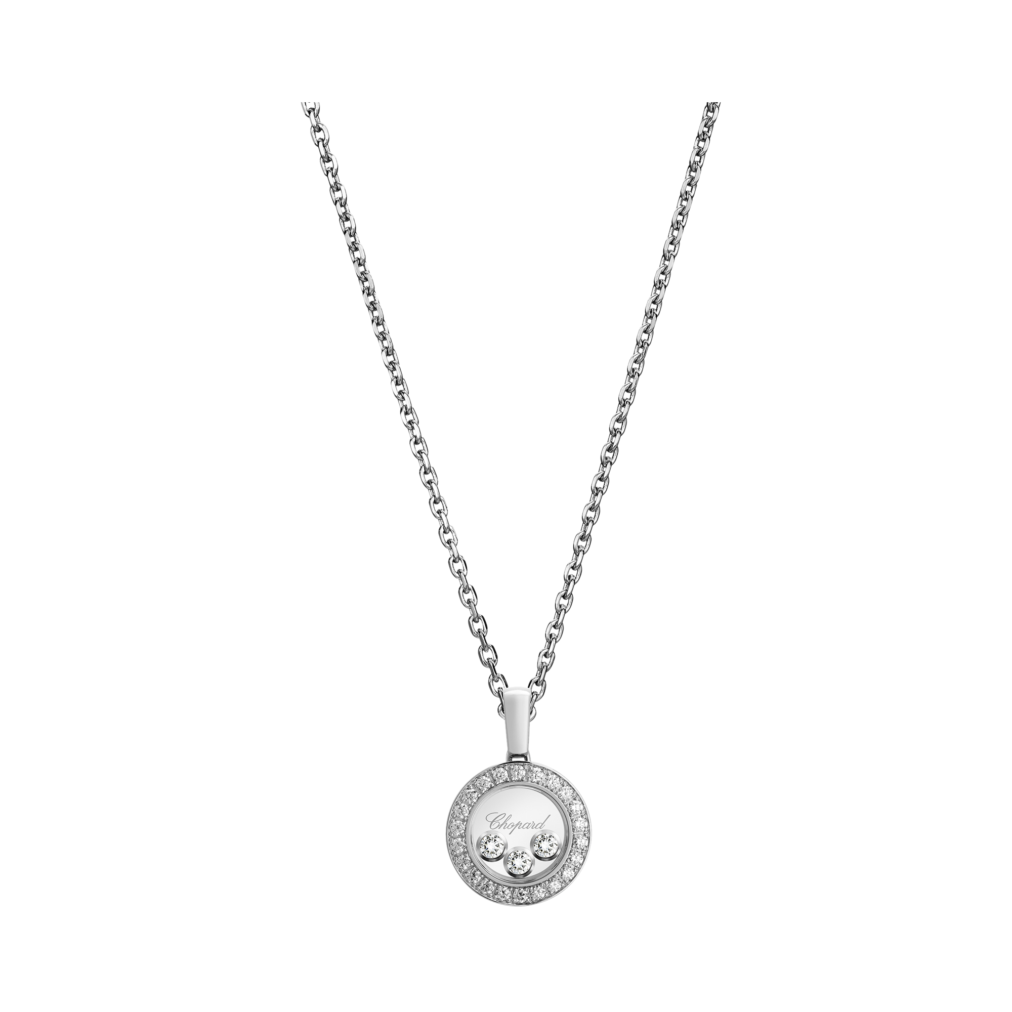 Chopard Happy Diamonds Pendant Brilliant Cut, Rub Over Set_2